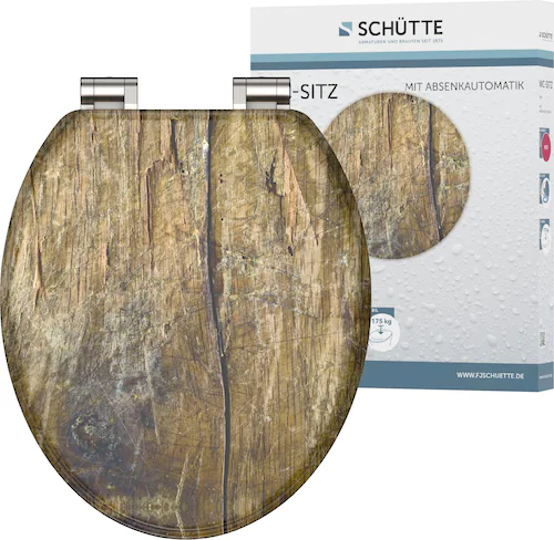 Schütte WC-Sitz "Solid Wood", mit Absenkautomatik und Holzkern, MDF günstig online kaufen
