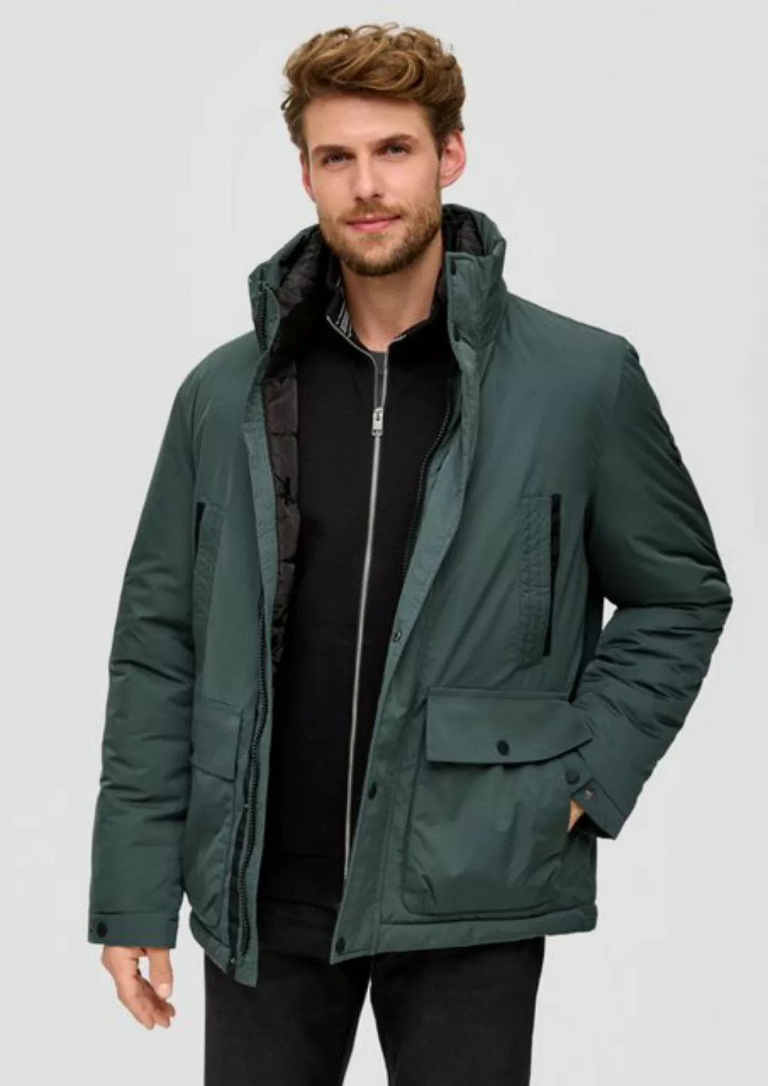 s.Oliver Allwetterjacke Jacke mit Stehkragen fixiertes Insert günstig online kaufen