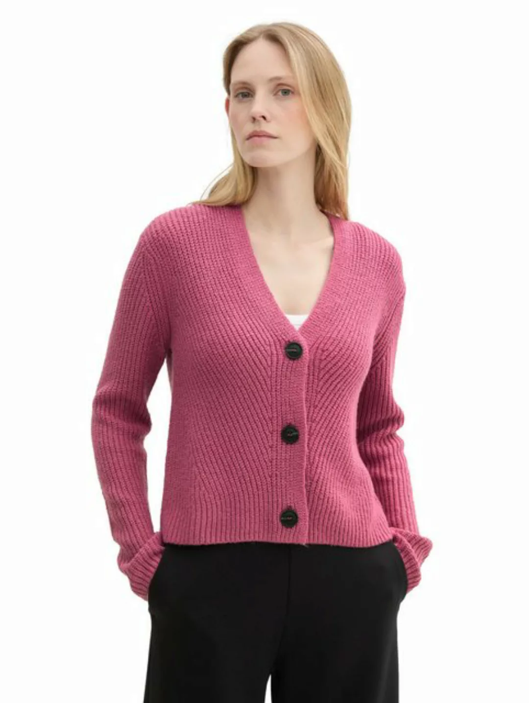 TOM TAILOR Strickjacke, mit Knopfleiste günstig online kaufen