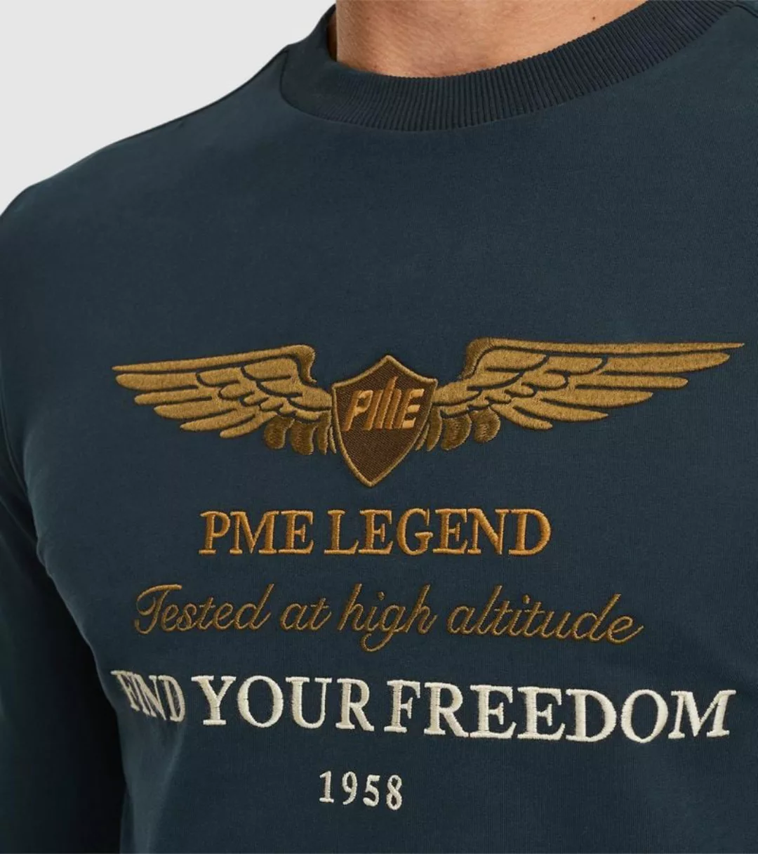 PME Legend Sweater Terry Navy - Größe M günstig online kaufen