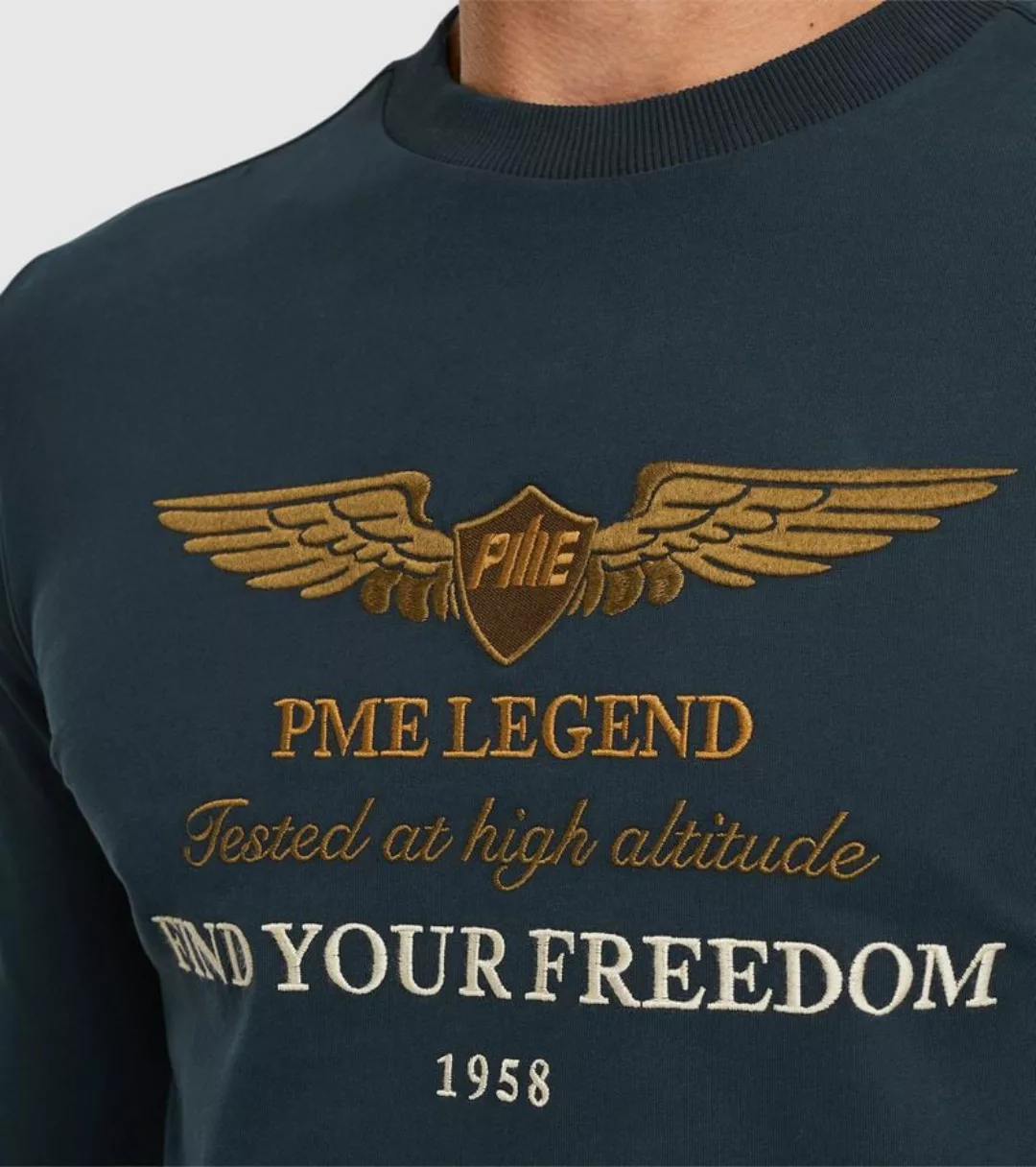 PME Legend Sweater Terry Navy - Größe XXL günstig online kaufen