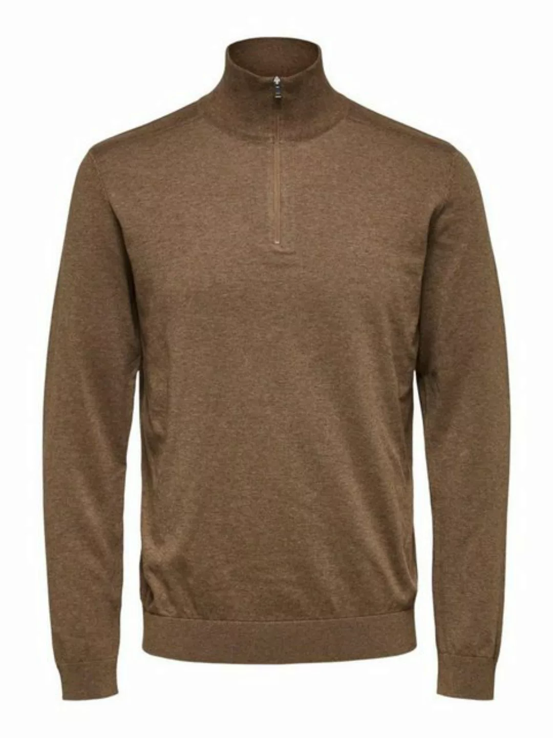 SELECTED HOMME Strickpullover SLHBERG HALF ZIP CARDIGAN NOOS günstig online kaufen