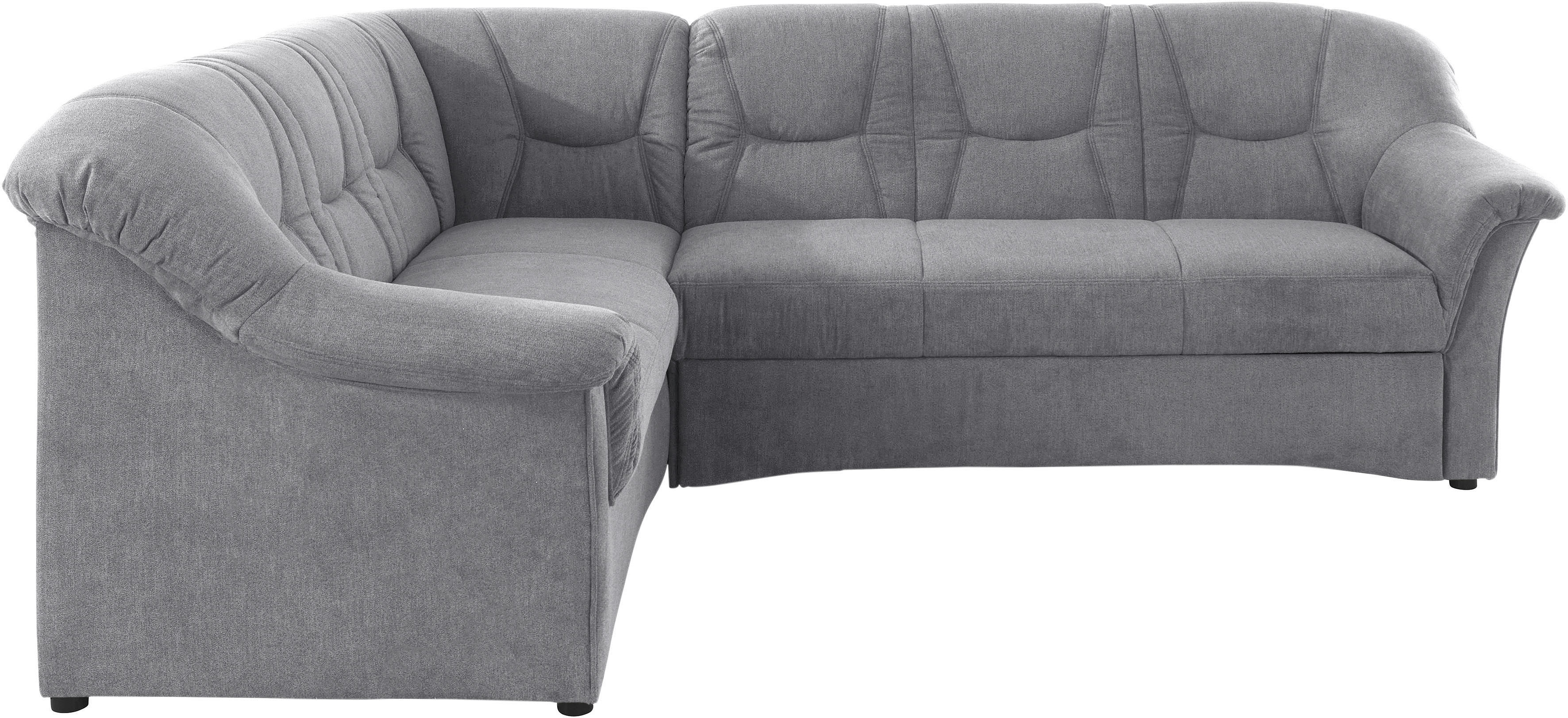 DOMO collection Ecksofa "Sarafina zeitlos und komfortabel, optional mit Fed günstig online kaufen