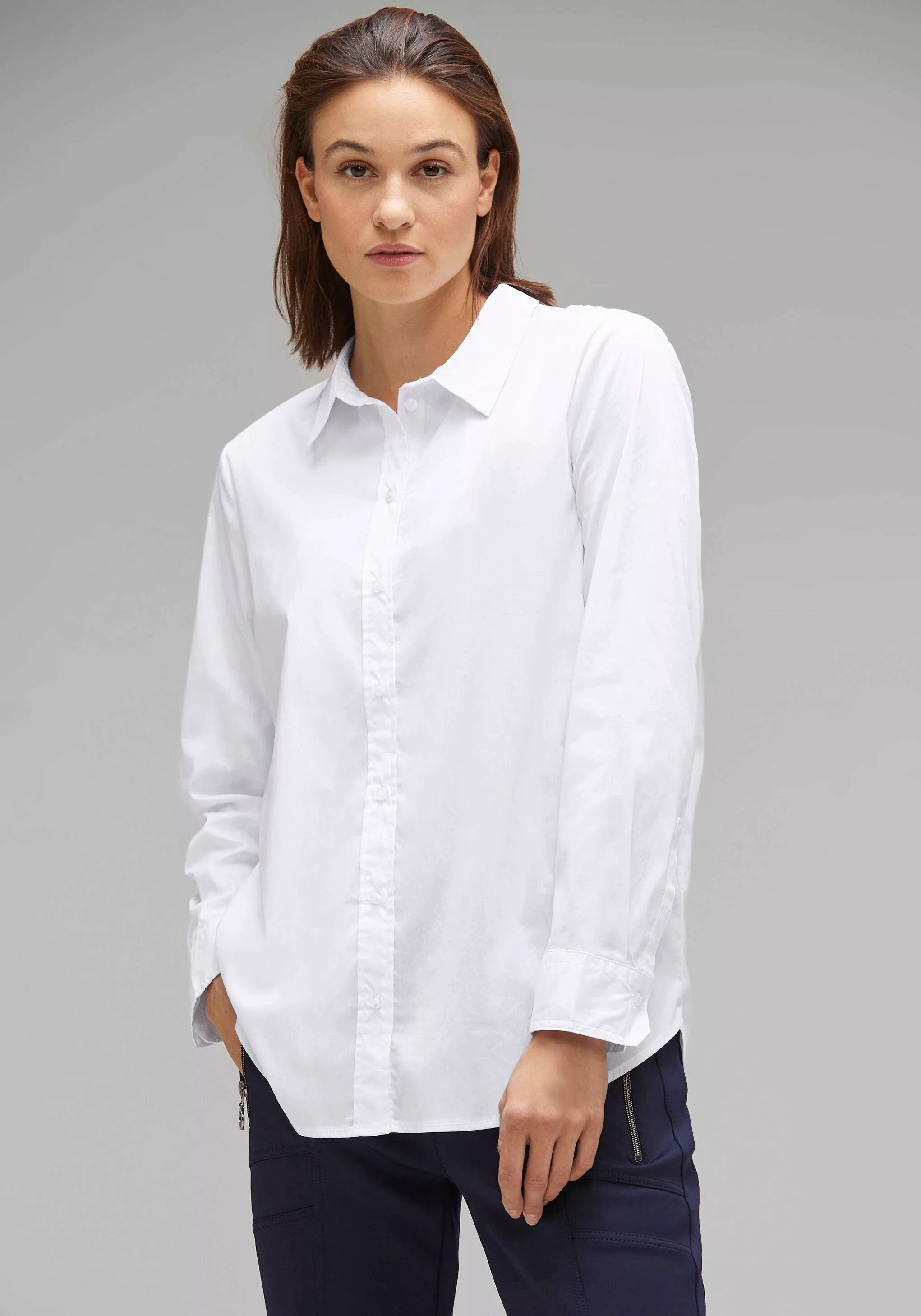 STREET ONE Longbluse im Office Look günstig online kaufen