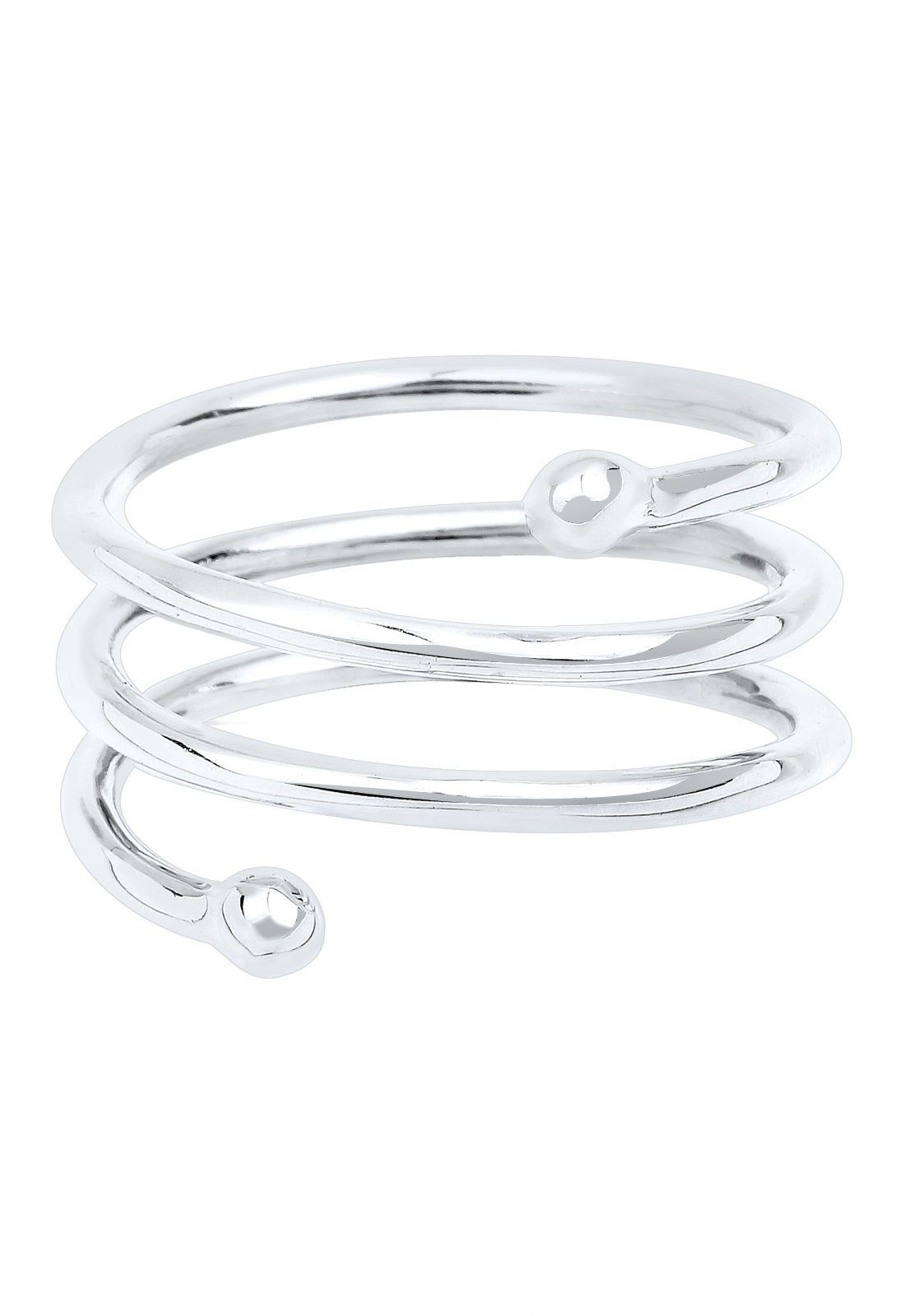 Elli Fingerring Spirale Wickelring 925 Silber, günstig online kaufen