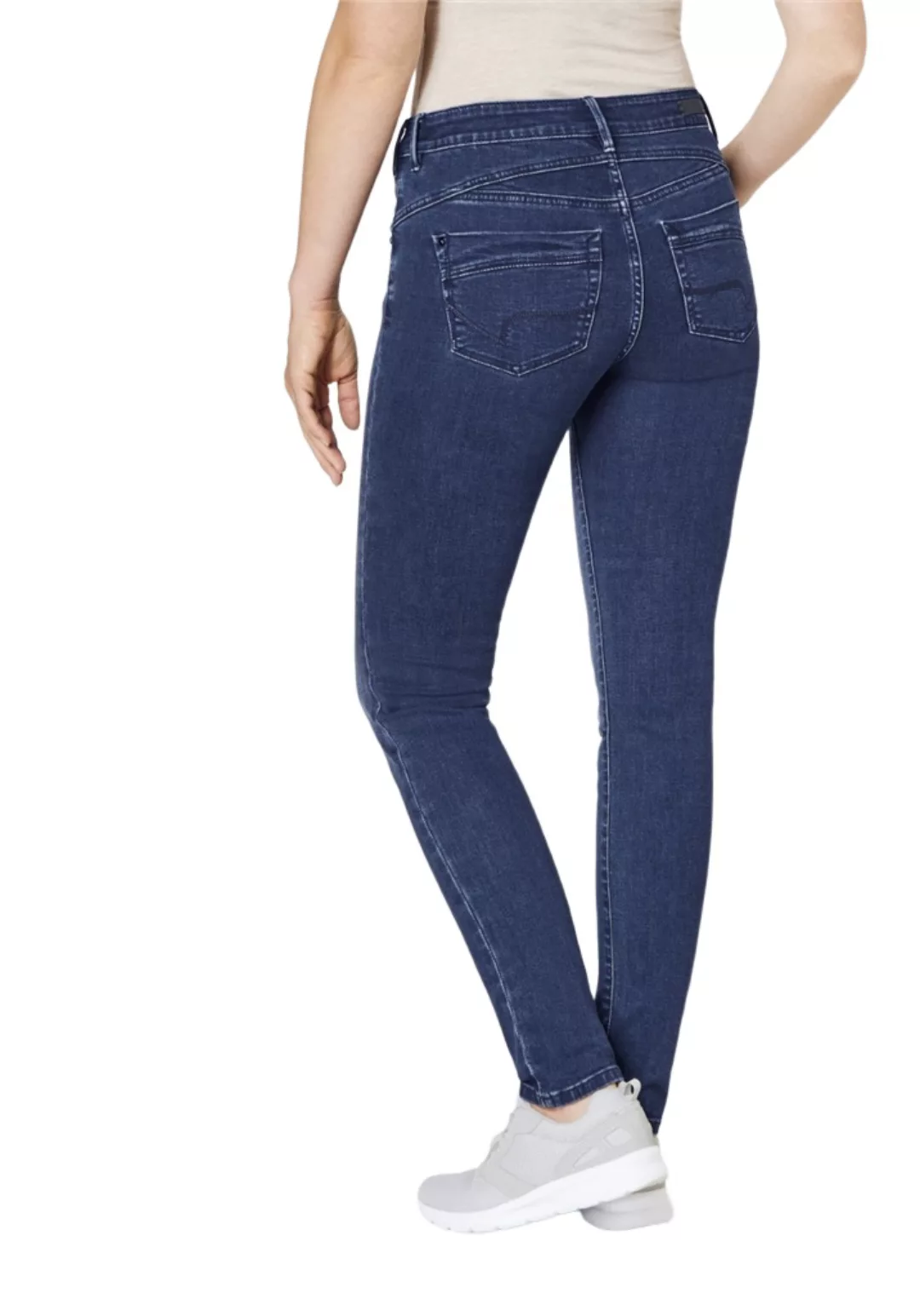 Paddock`s Damen Jeans LUCY SHAPE DENIM - Skinny Fit - Blau - Blue Dark Ston günstig online kaufen