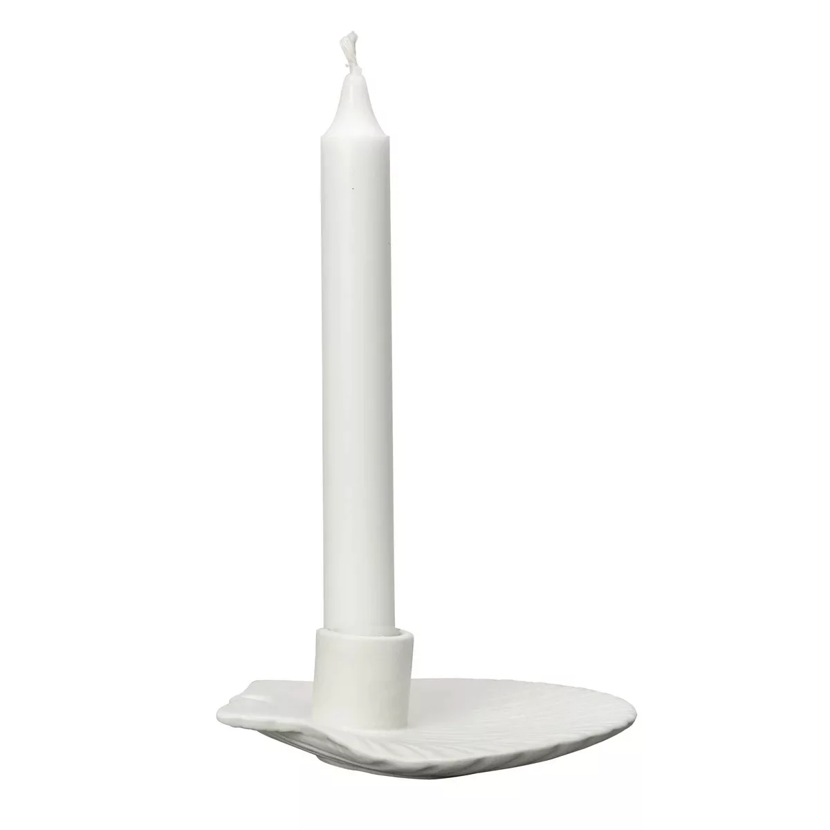 Shell Kerzenhalter 15,5cm White günstig online kaufen