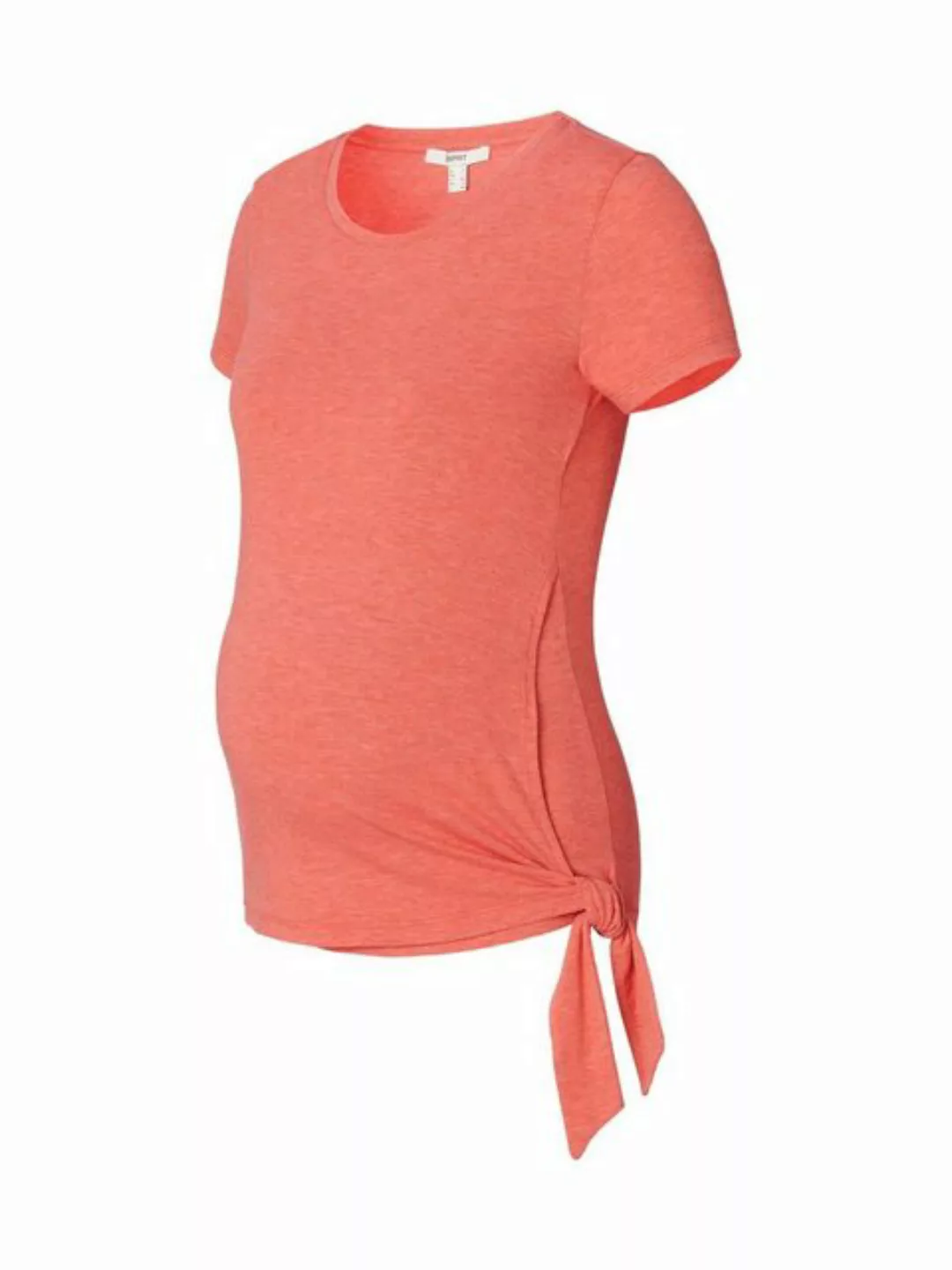 ESPRIT maternity Umstandsshirt T-Shirt mit Stillfunktion und Bindedetail günstig online kaufen