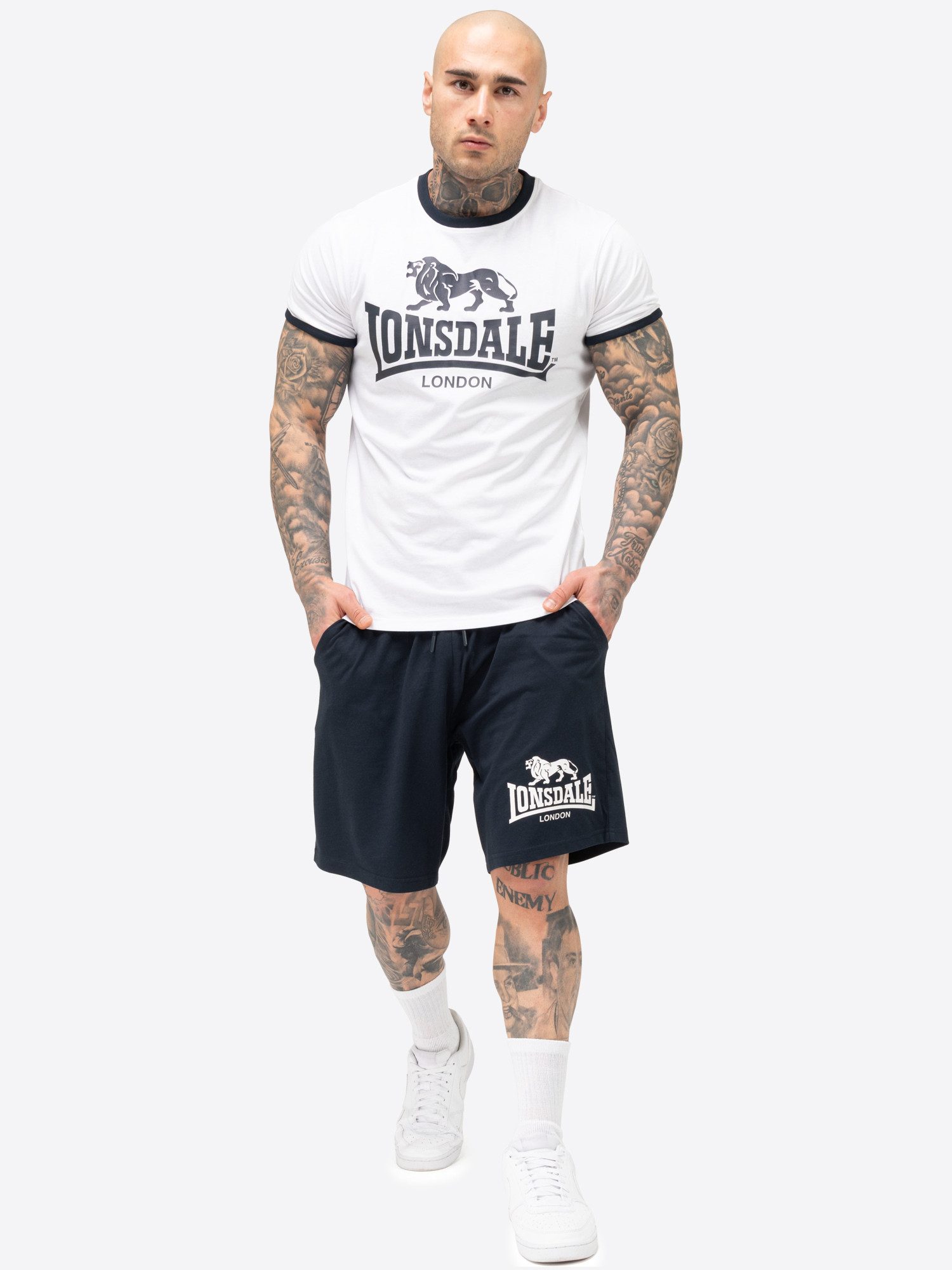 Lonsdale Trainingsanzug Maist T-Shirt & Shorts günstig online kaufen
