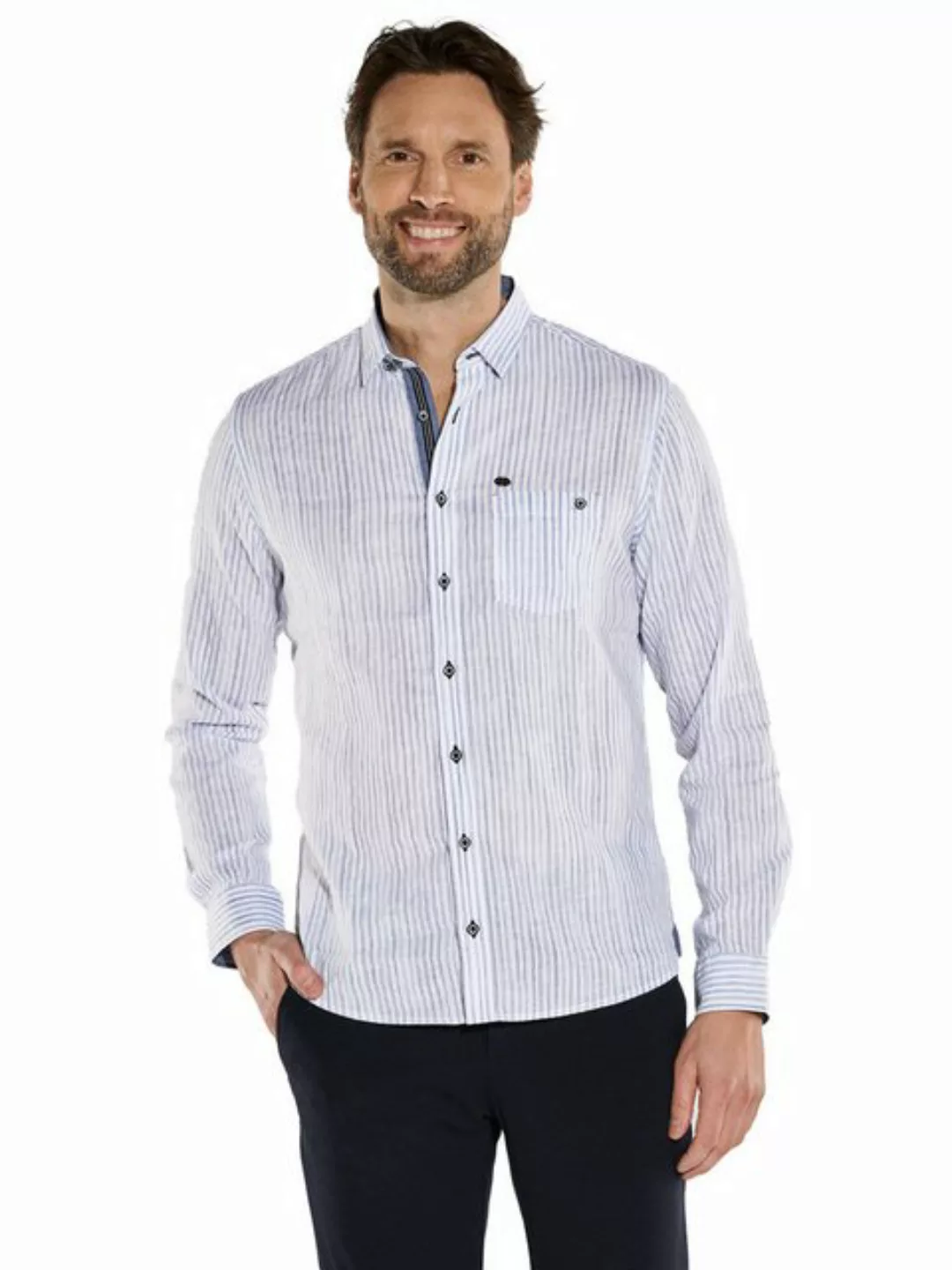 Engbers Langarmhemd Langarm-Hemd gestreift günstig online kaufen