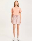 Gestreifte Paperbag Shorts Tulip Mit Tencel günstig online kaufen