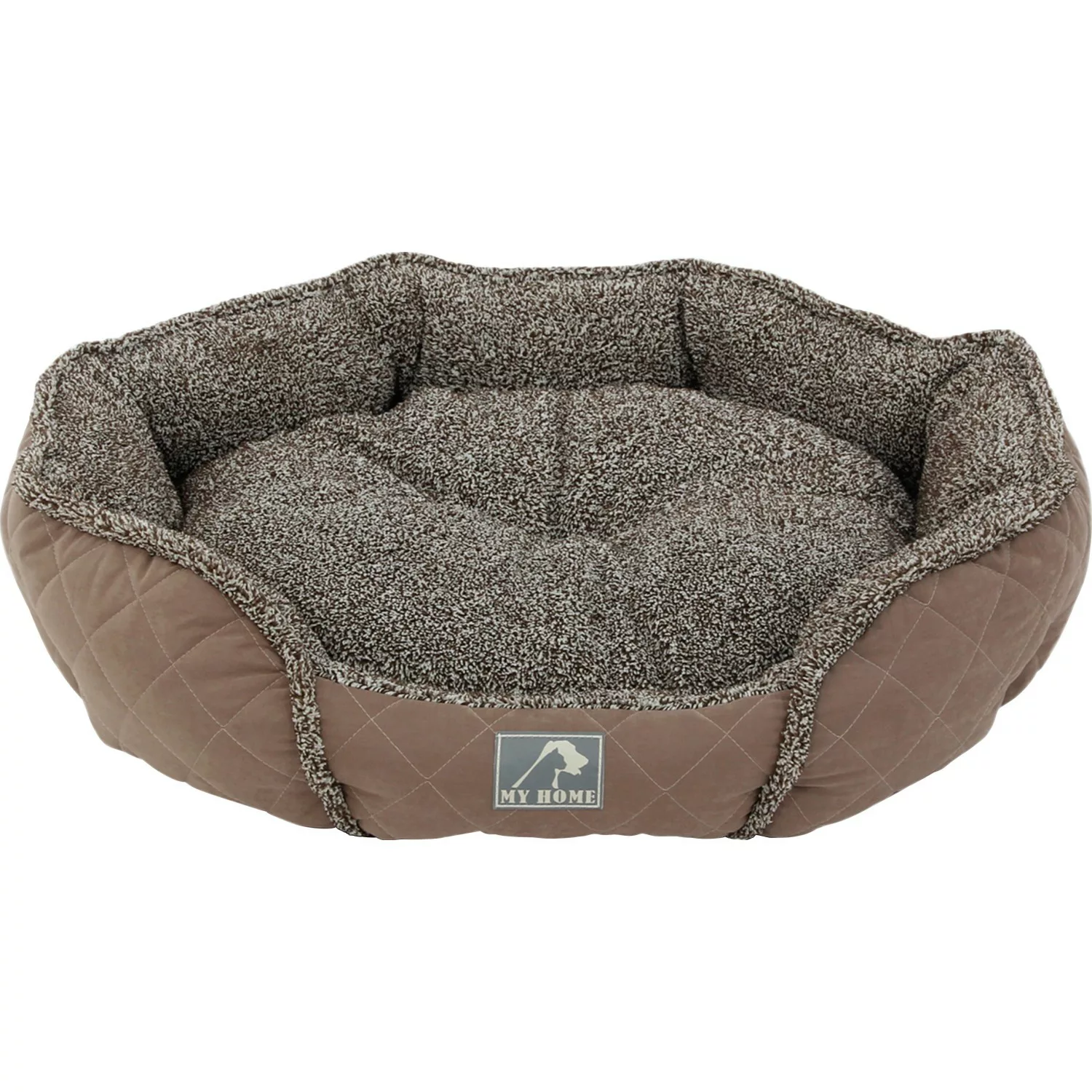 Heim Hunde-und Katzenbett Slurry Braun 70 cm x 64 cm x 14 cm günstig online kaufen