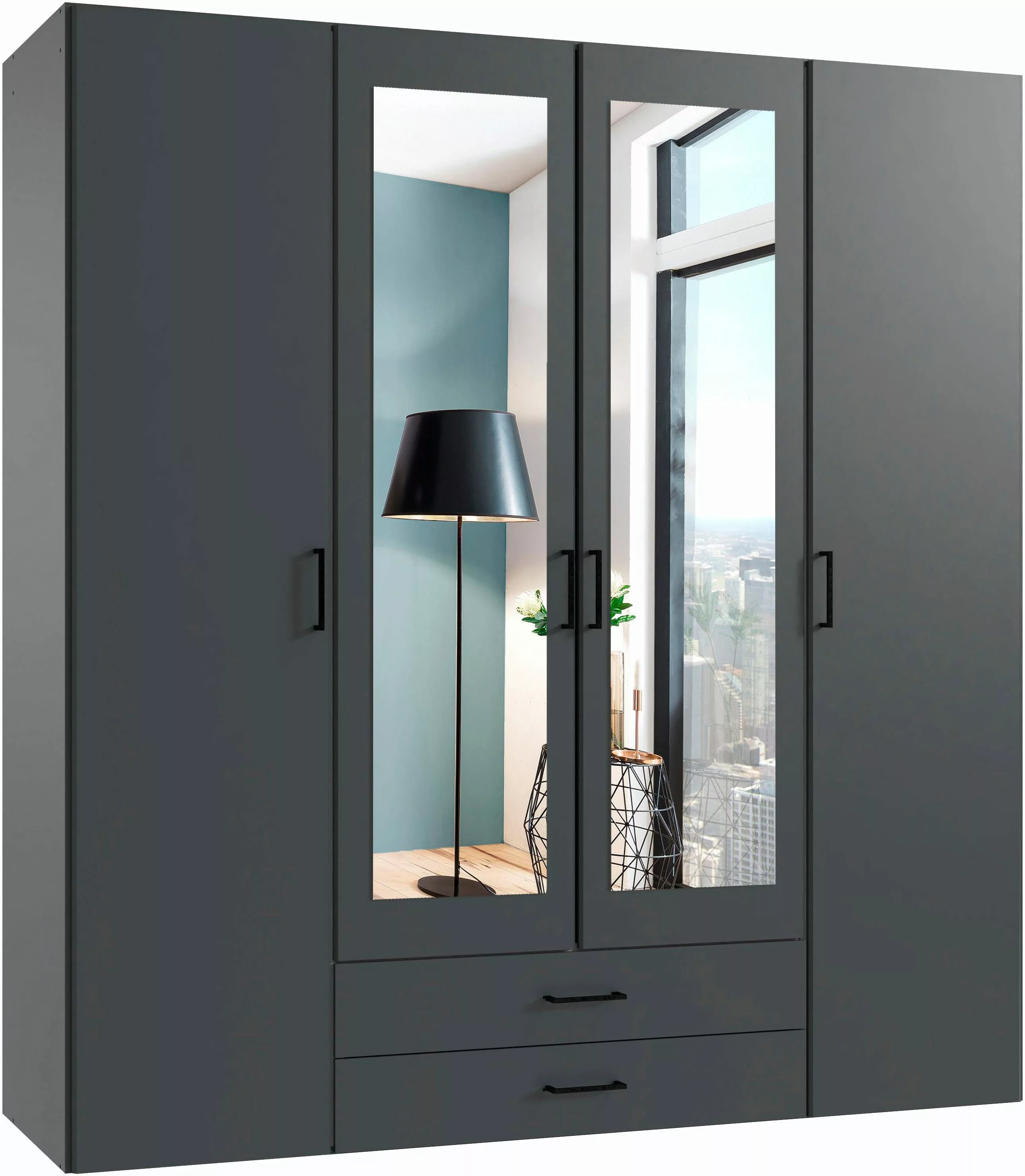 Wimex Kleiderschrank "Mugano, in vielen Breiten, 208 oder 236cm hoch, Made günstig online kaufen