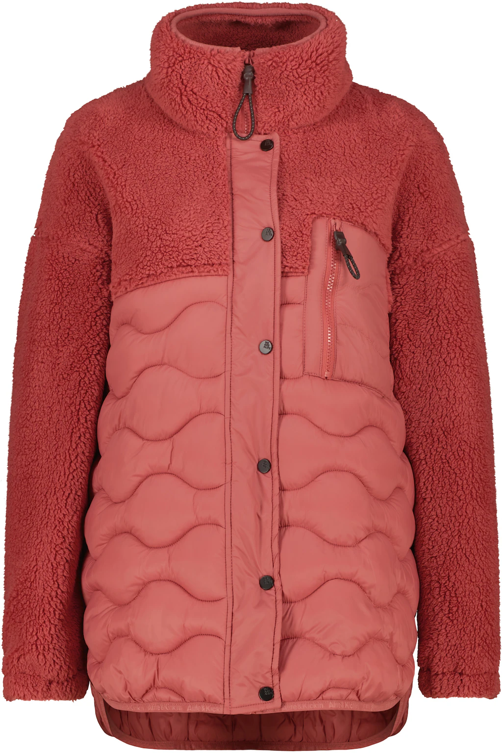 Alife & Kickin Winterjacke "Damen EveAK G", Stylische Teddy-Plüsch Übergang günstig online kaufen