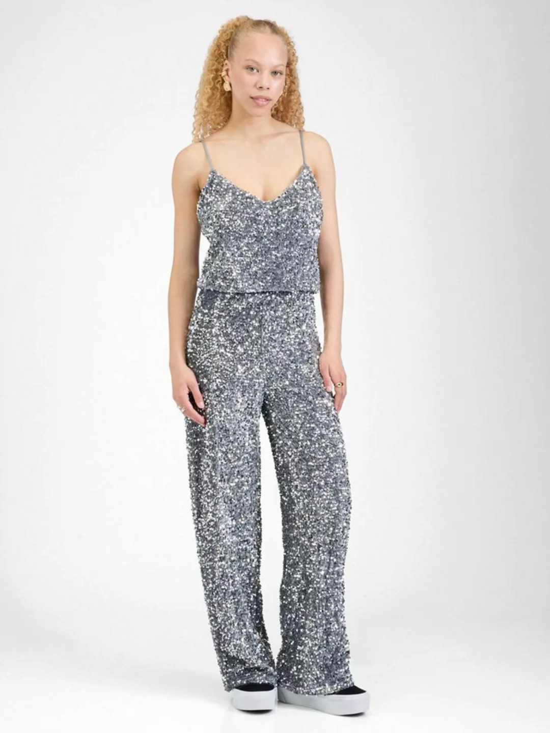 Vila Jumpsuit VIFAITH (1-tlg) Pailletten günstig online kaufen