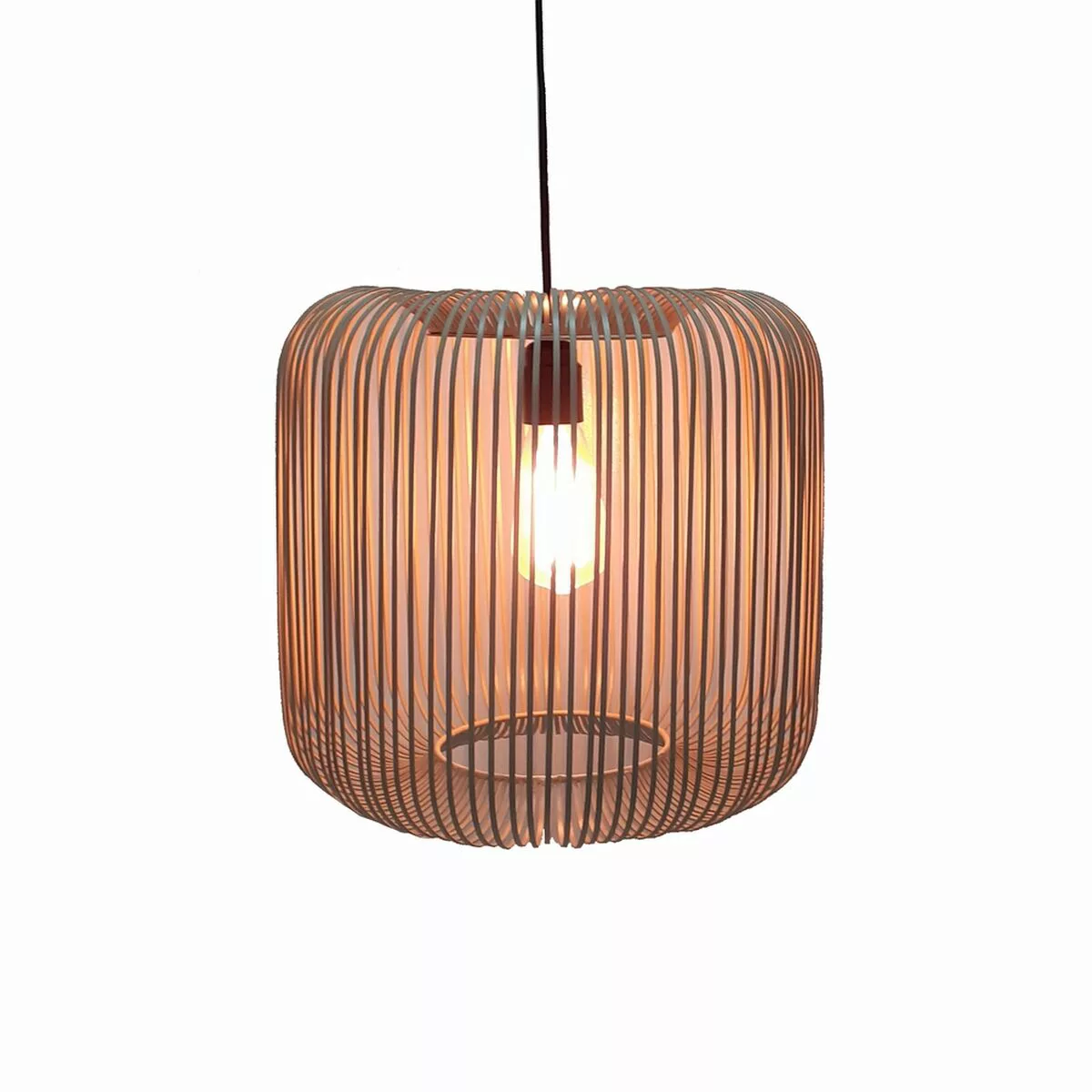 Deckenlampe 30 X 30 X 28 Cm Metall Creme günstig online kaufen