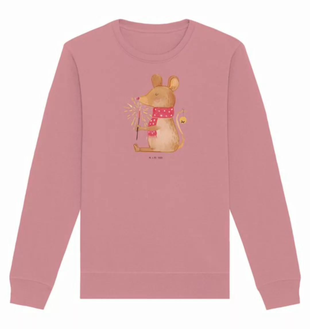 Mr. & Mrs. Panda Longpullover Maus Weihnachten Größe M - Canyon Pink - Gesc günstig online kaufen