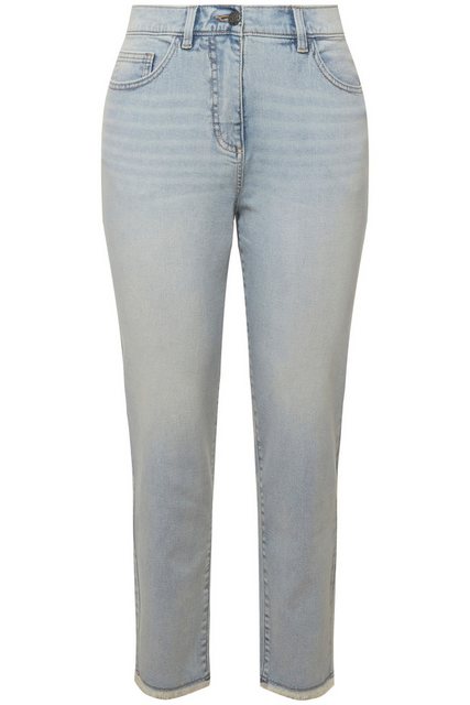 Ulla Popken Regular-fit-Jeans Mom-Jeans Stretchkomfort 5-Pocket-Hose günstig online kaufen