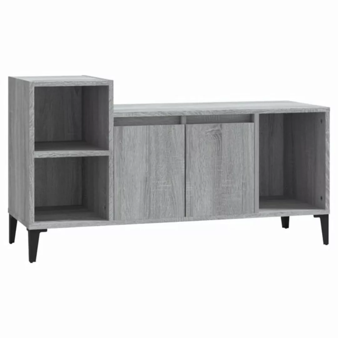 vidaXL TV-Schrank TV-Schrank Grau Sonoma 100x35x55 cm Spanplatte günstig online kaufen