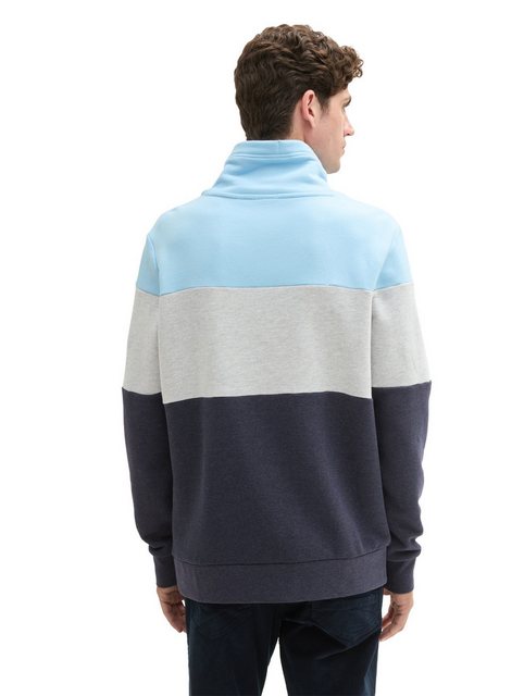 TOM TAILOR Kapuzenpullover Sweatshirt mit Colour Blocking günstig online kaufen