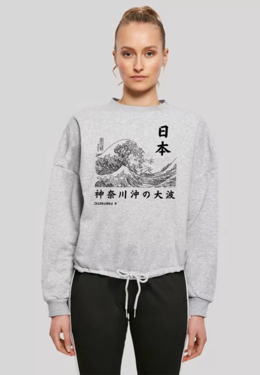 F4NT4STIC Sweatshirt "Kanagawa", Print günstig online kaufen