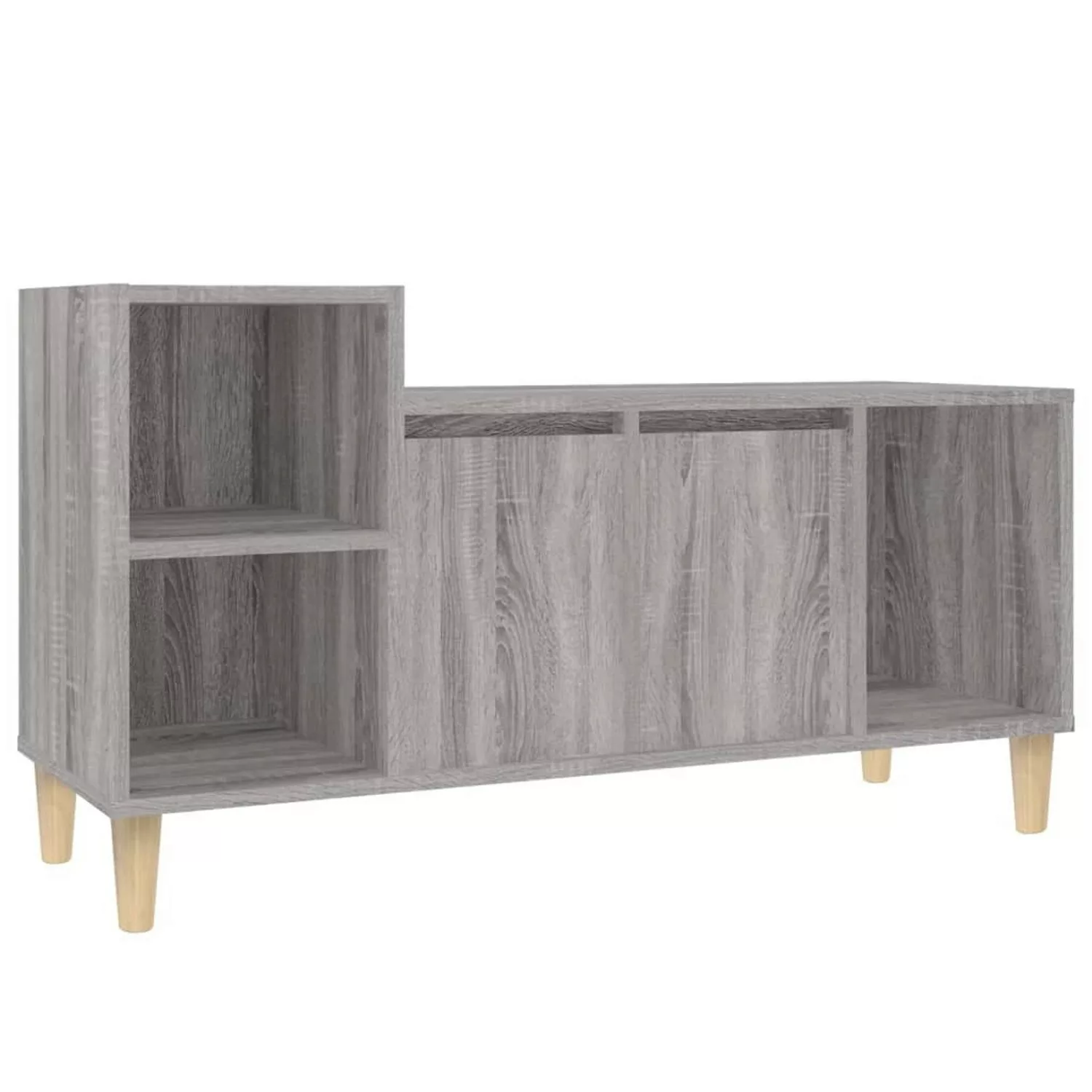 Vidaxl Tv-schrank Grau Sonoma 100x35x55 Cm Holzwerkstoff günstig online kaufen