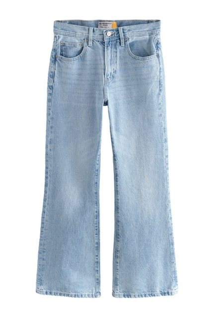 Next Bootcut-Jeans Jeans 100 % Baumwolle im Boot Cut – Kurzgröße (1-tlg) günstig online kaufen