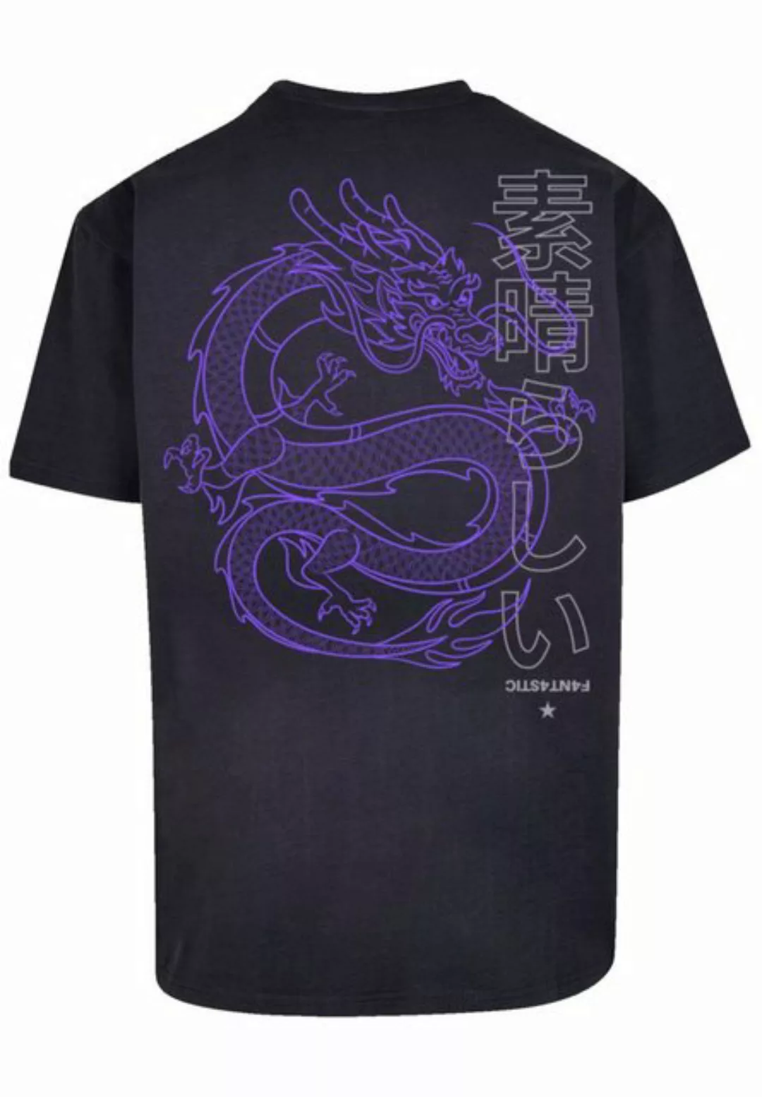 F4NT4STIC T-Shirt PLUS SIZE Drache Dragon Japan Print günstig online kaufen
