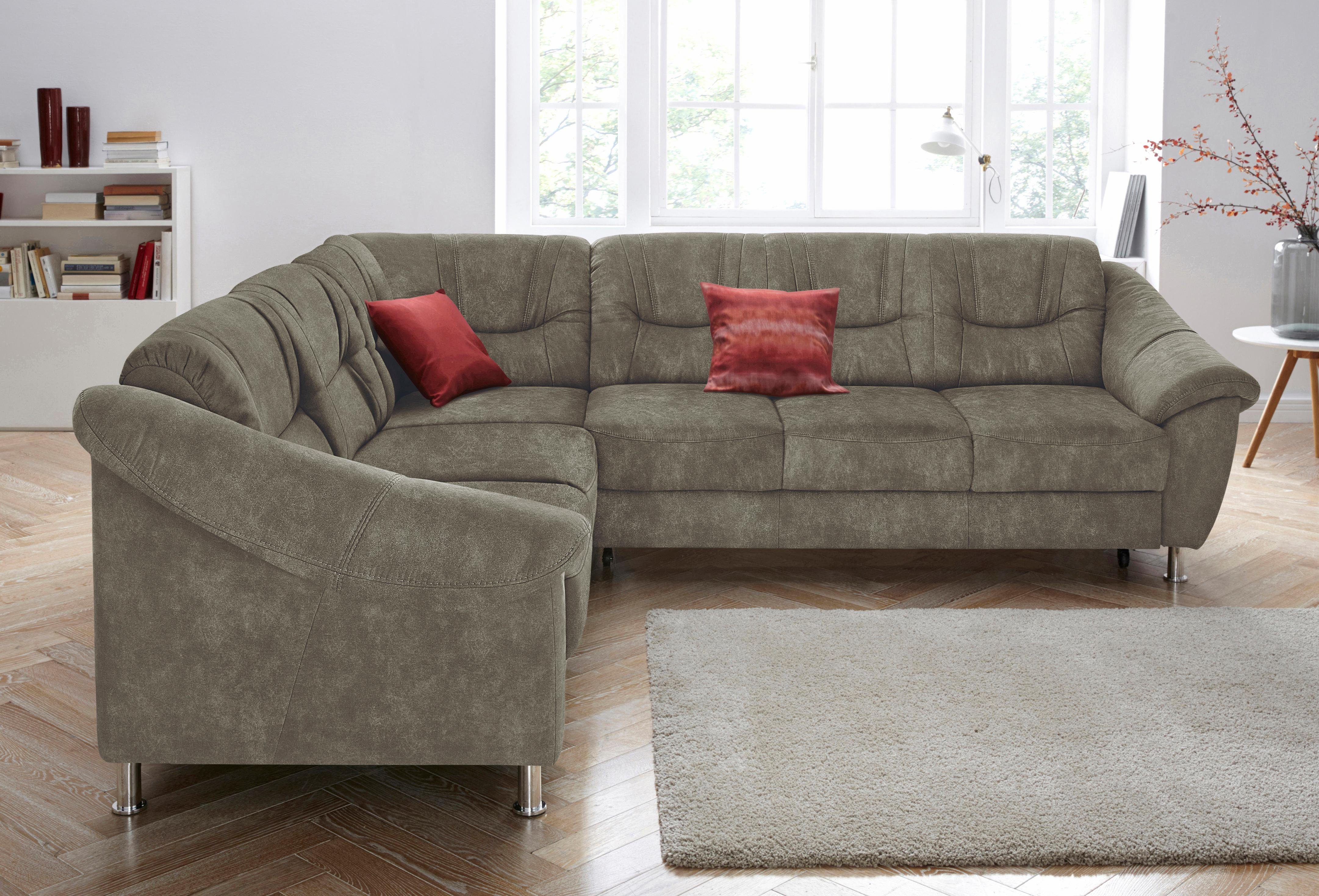 sit&more Ecksofa Salsa L-Form, mit Federkern, günstig online kaufen