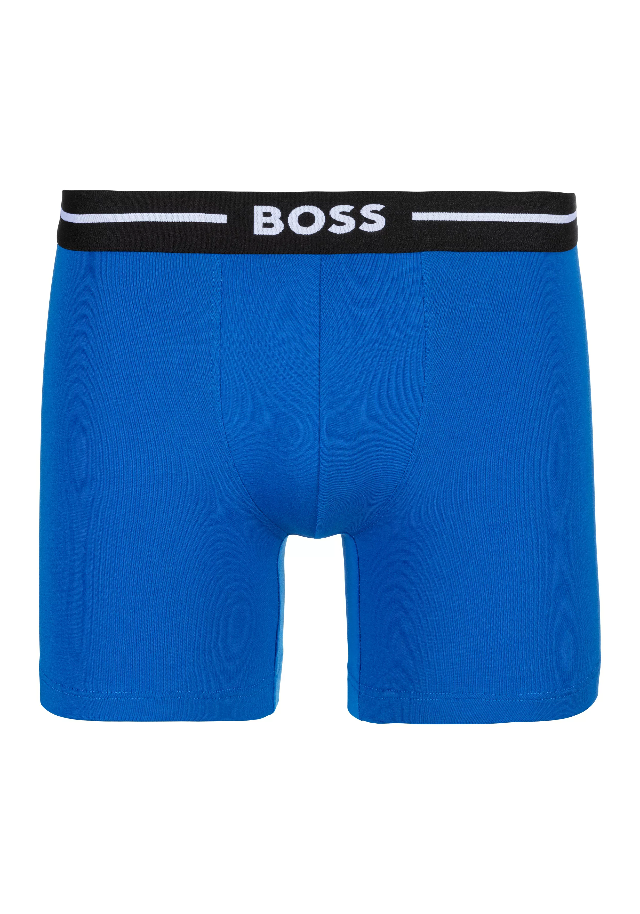 BOSS Boxer "BoxerBr 3P Bold", (Packung, 3 St., 3er), mit elastischem Bund günstig online kaufen