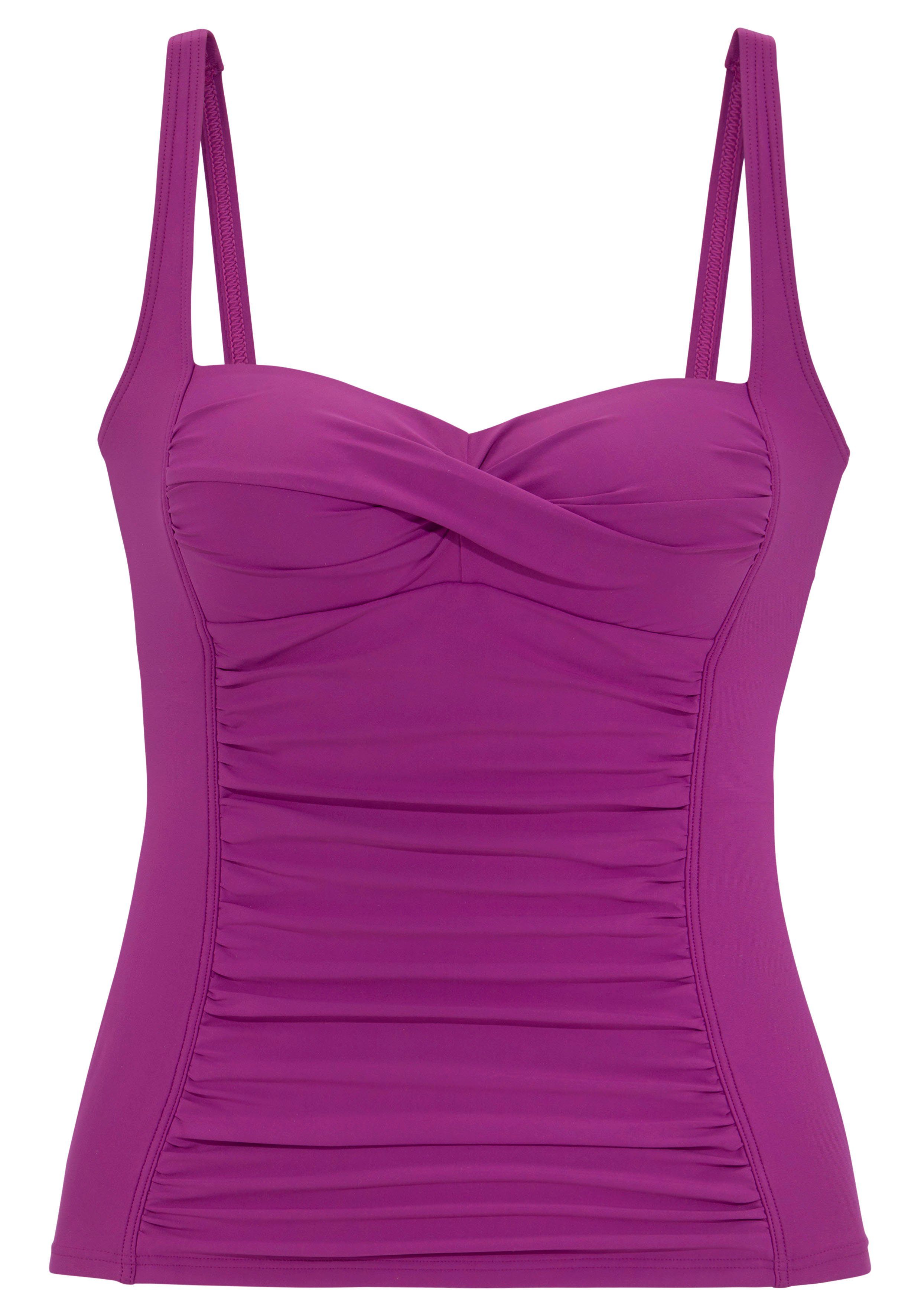 LASCANA Tankini-Top Comfy, Bequeme Passform ohne günstig online kaufen