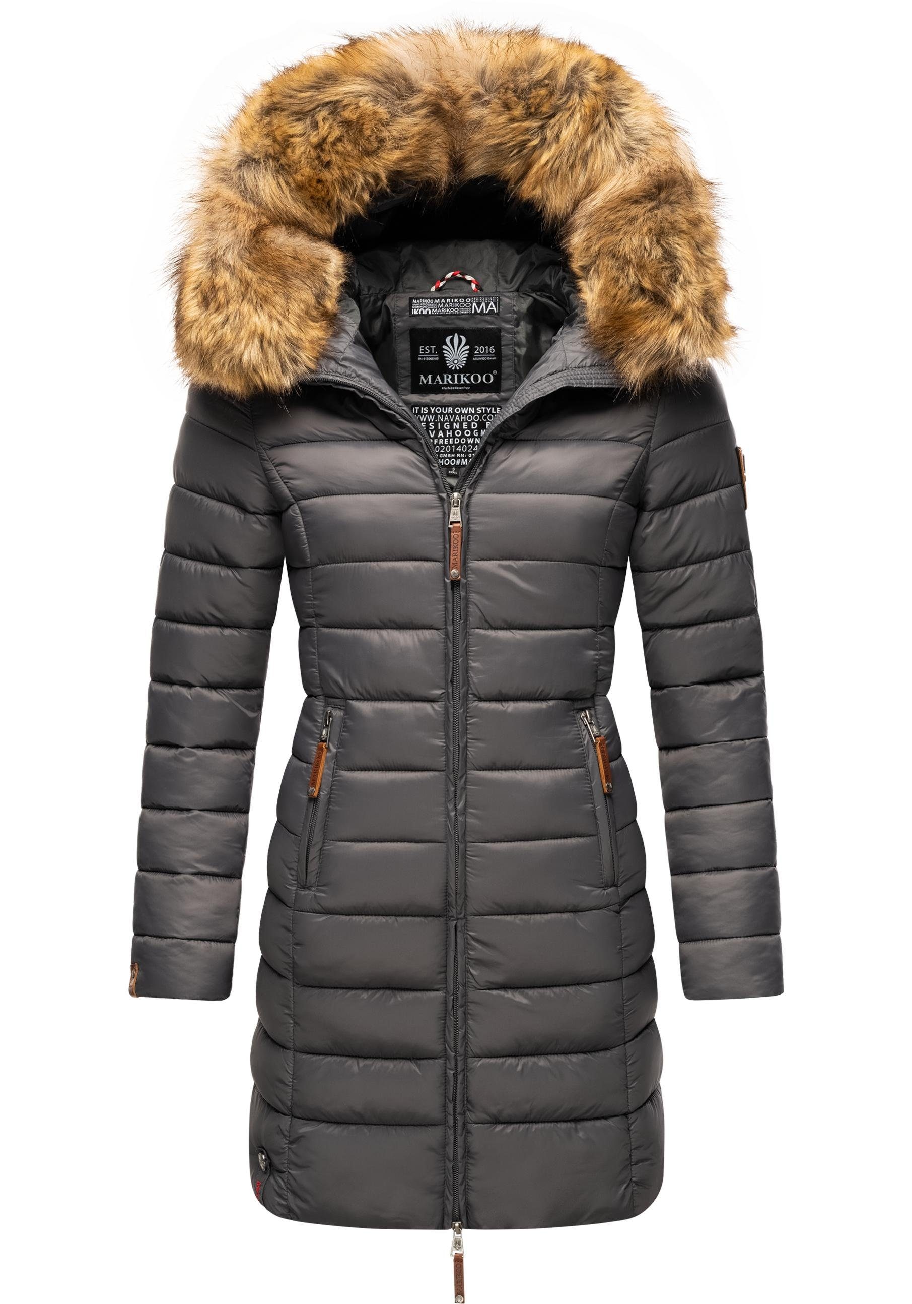 Marikoo Steppmantel Rose-Stepp zeitloser Winterparka mit günstig online kaufen