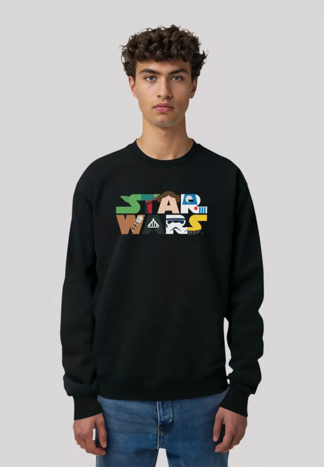 F4NT4STIC Sweatshirt Star Wars Character Logo Premium Qualität günstig online kaufen