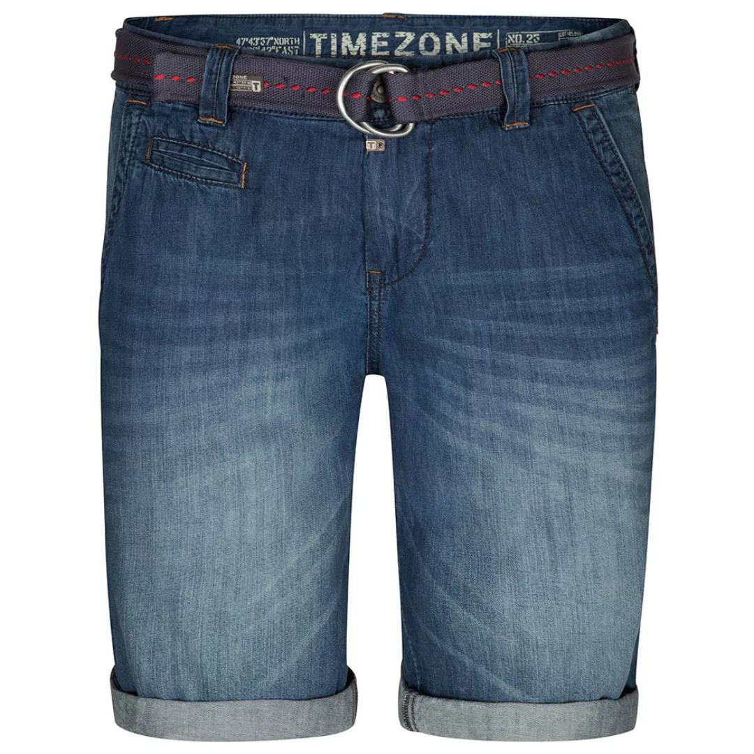 Timezone Slim Marcustz Jeans-shorts 28 Navy Blue Wash günstig online kaufen