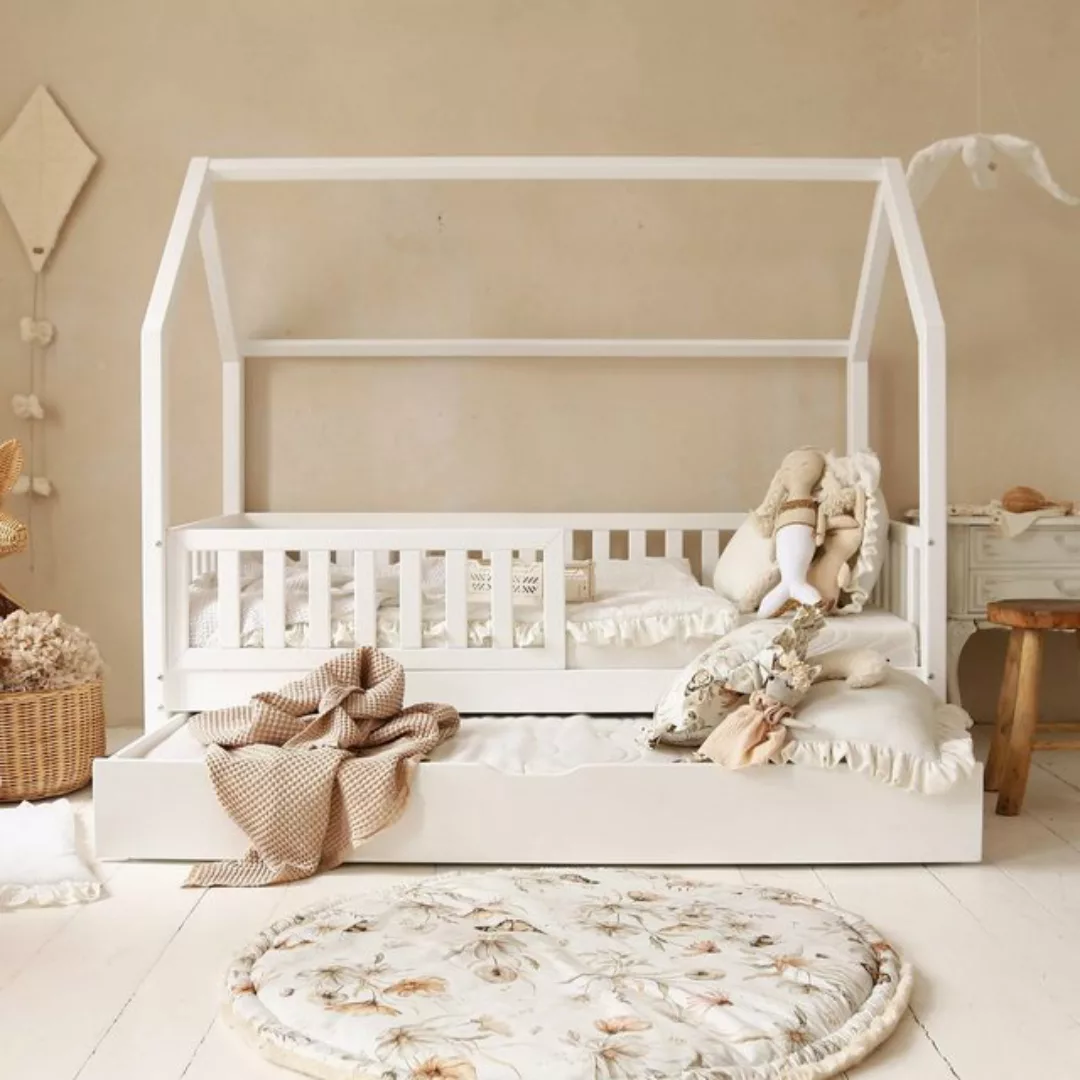 DB-Möbel Kinderbett Hausbett Rita Kinderbett Plus 190x90 mit Schublade günstig online kaufen