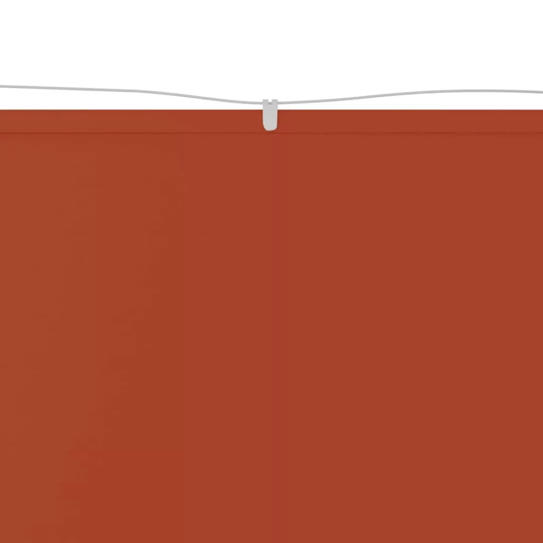Vidaxl Senkrechtmarkise Terrakotta 100x270 Cm Oxford-gewebe günstig online kaufen