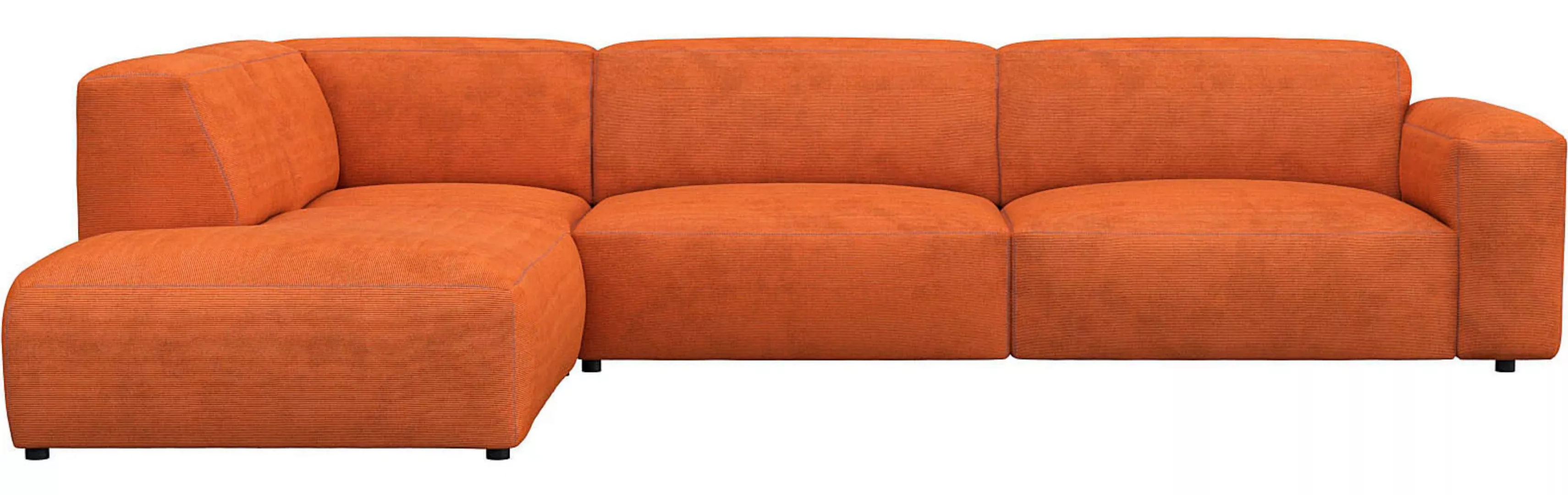 FLEXLUX Ecksofa »Lucera, super bequem durch hochwertigen Sitzaufbau mit Kal günstig online kaufen