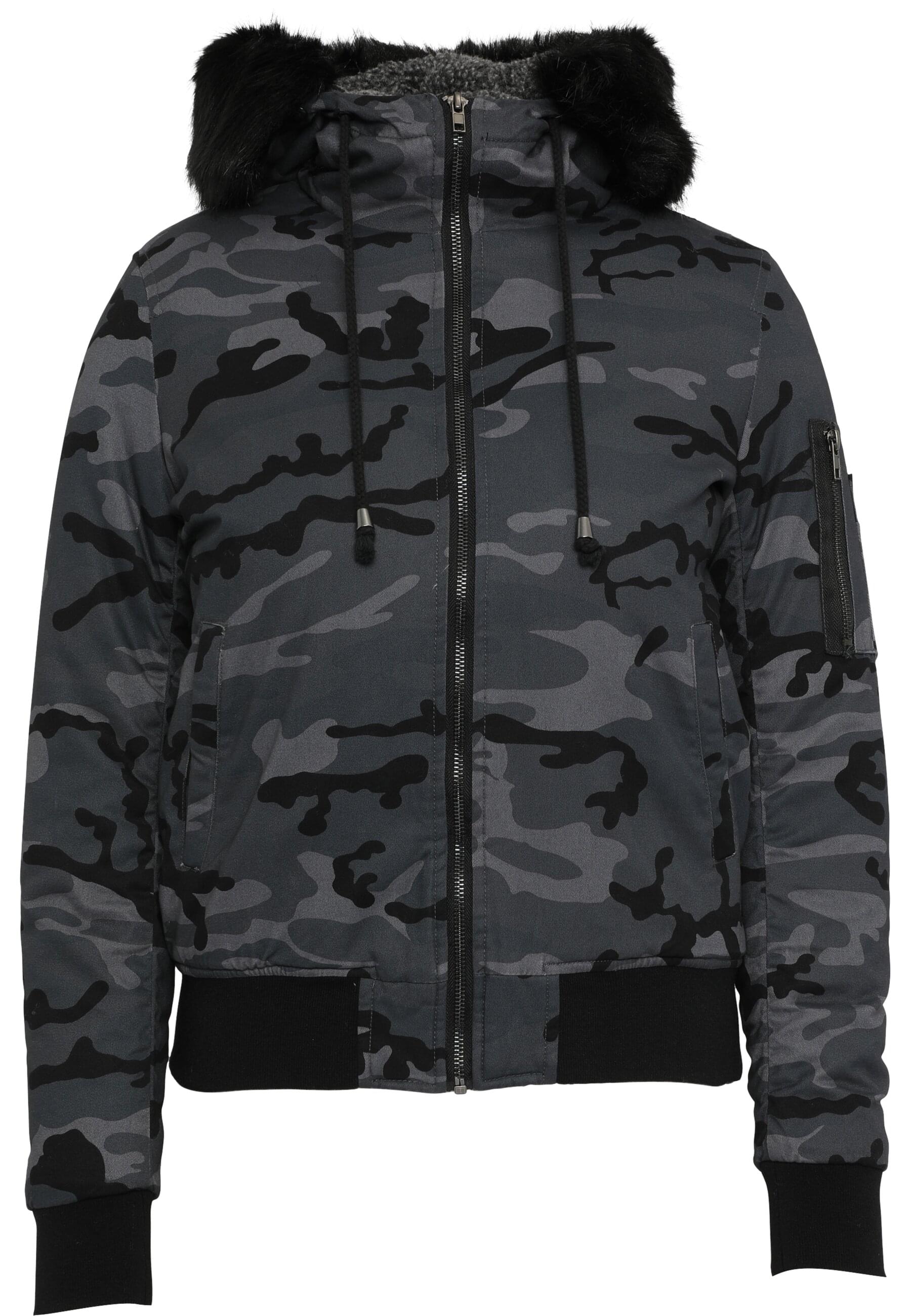 DEF Winterjacke "DEF Damen Bomber", (1 St.), mit Kapuze günstig online kaufen