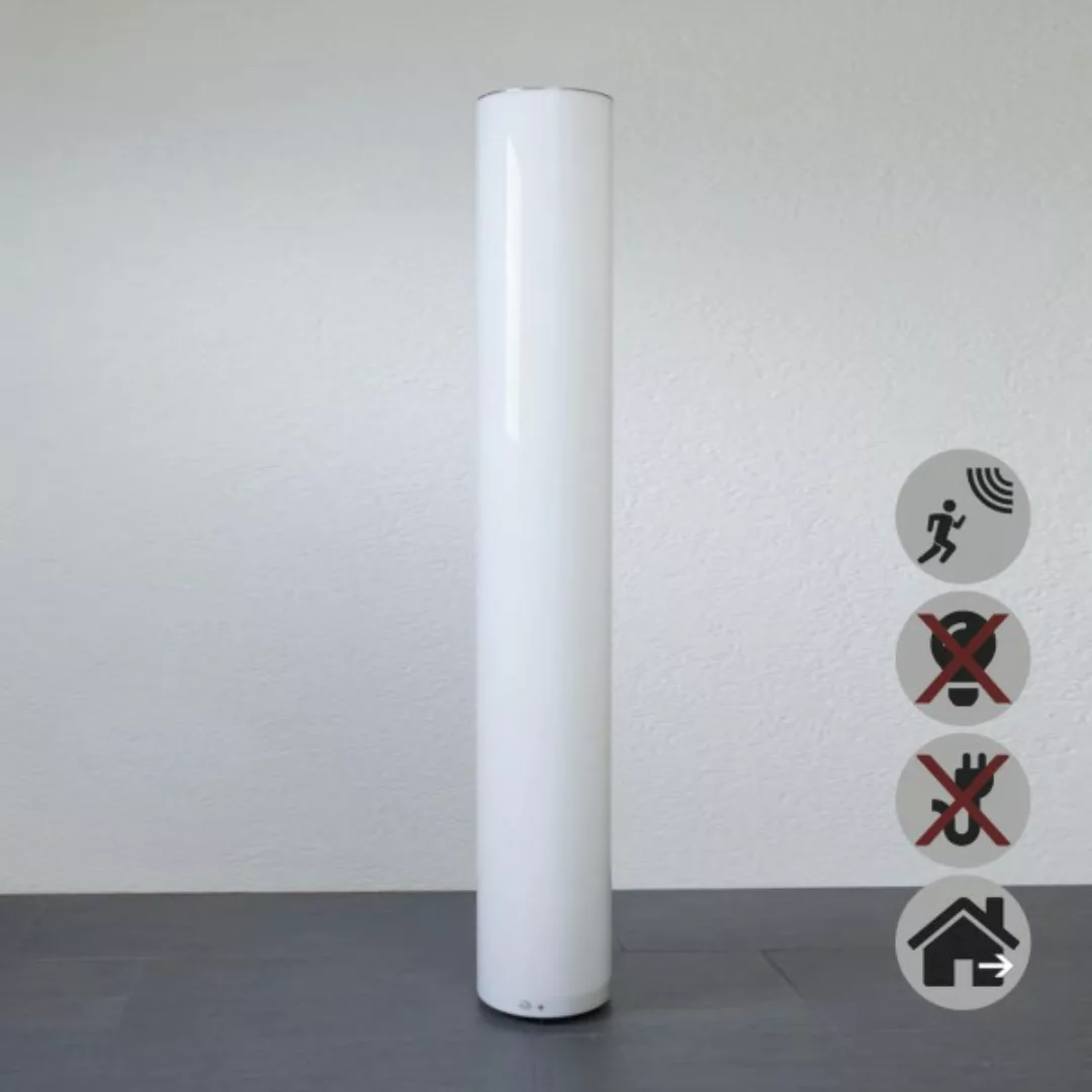 EPSTEIN-DESIGN APOLLO AUßEN 132 cm OHNE KABEL BEWEGUNGSSENSOR Säulenleuchte günstig online kaufen