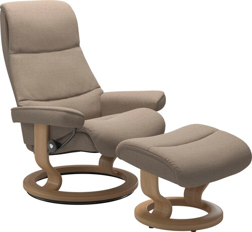 Stressless Relaxsessel "View", (Set, Relaxsessel mit Hocker), mit Classic B günstig online kaufen