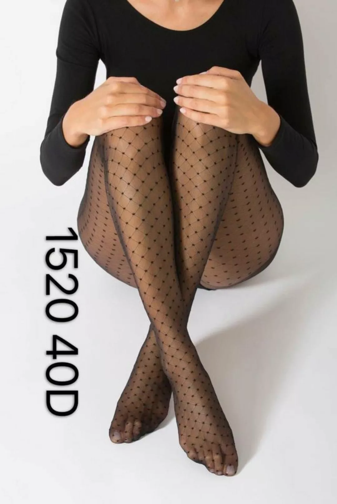 COFI 1453 Leggings Damen Strumpfhose Muster Optik 40 DEN für Frauen Collant günstig online kaufen