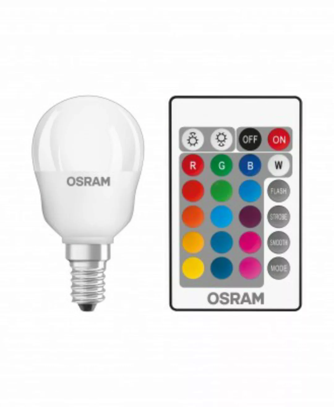 OSRAM LED-Lampe E14 4,2W Star+ Tropfen Remote matt günstig online kaufen
