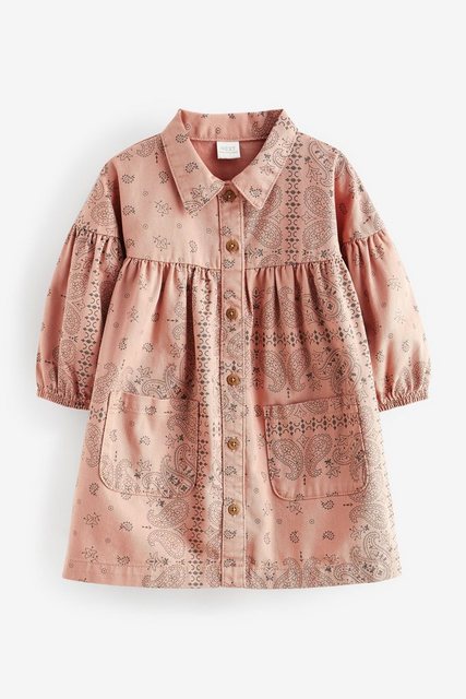 Next Blusenkleid Hemdkleid aus Baumwolle (1-tlg) günstig online kaufen