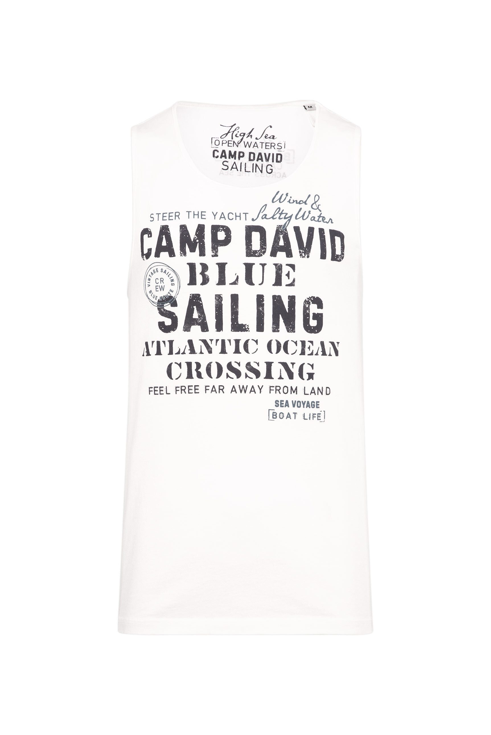 CAMP DAVID Tanktop, aus Baumwolle günstig online kaufen