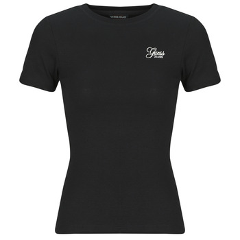 Guess  T-Shirt SS CN SNAP EMBRO SLIM TOP günstig online kaufen