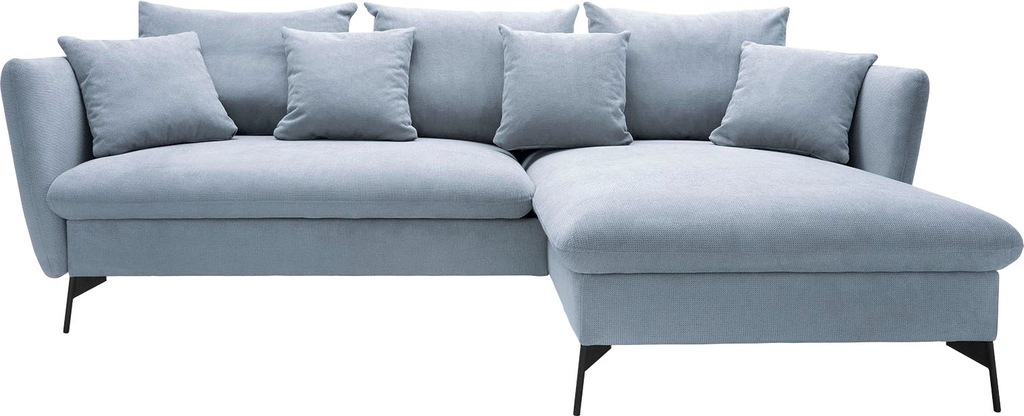 andas Ecksofa "LIVORNO,258 cm, L-Form,", Schlaffunktion u. Bettkasten (139/ günstig online kaufen