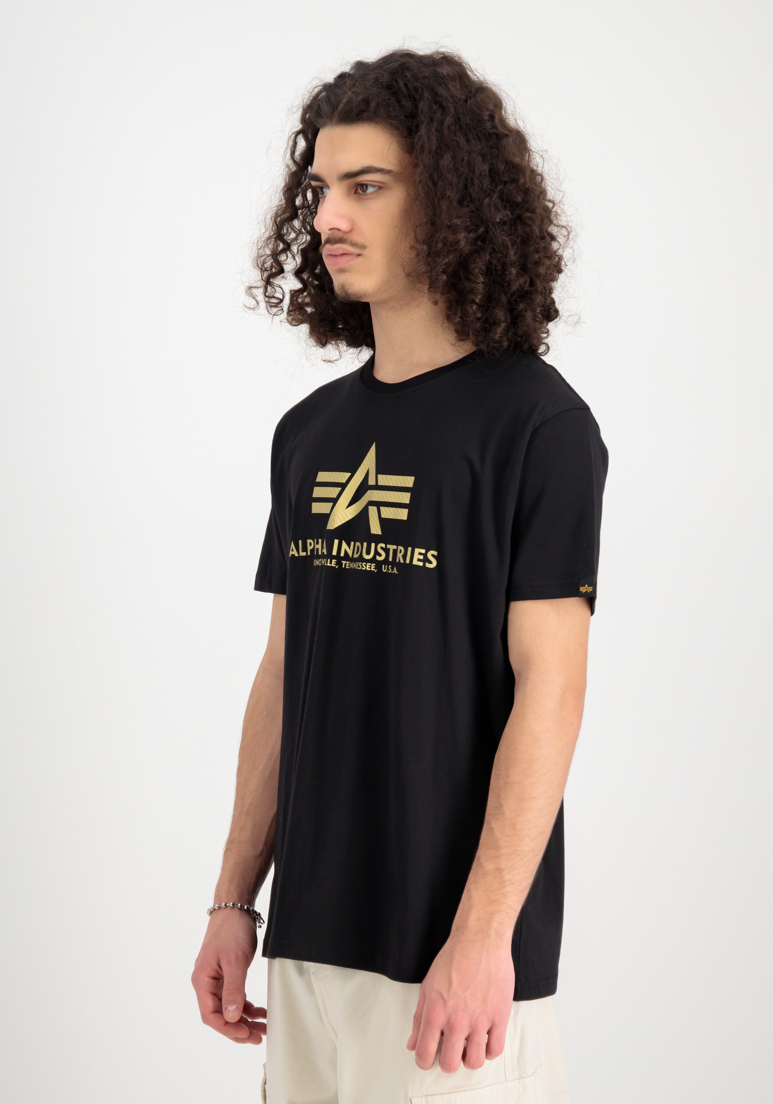 Alpha Industries T-Shirt "Basic T-Shirt BL Carbon" günstig online kaufen