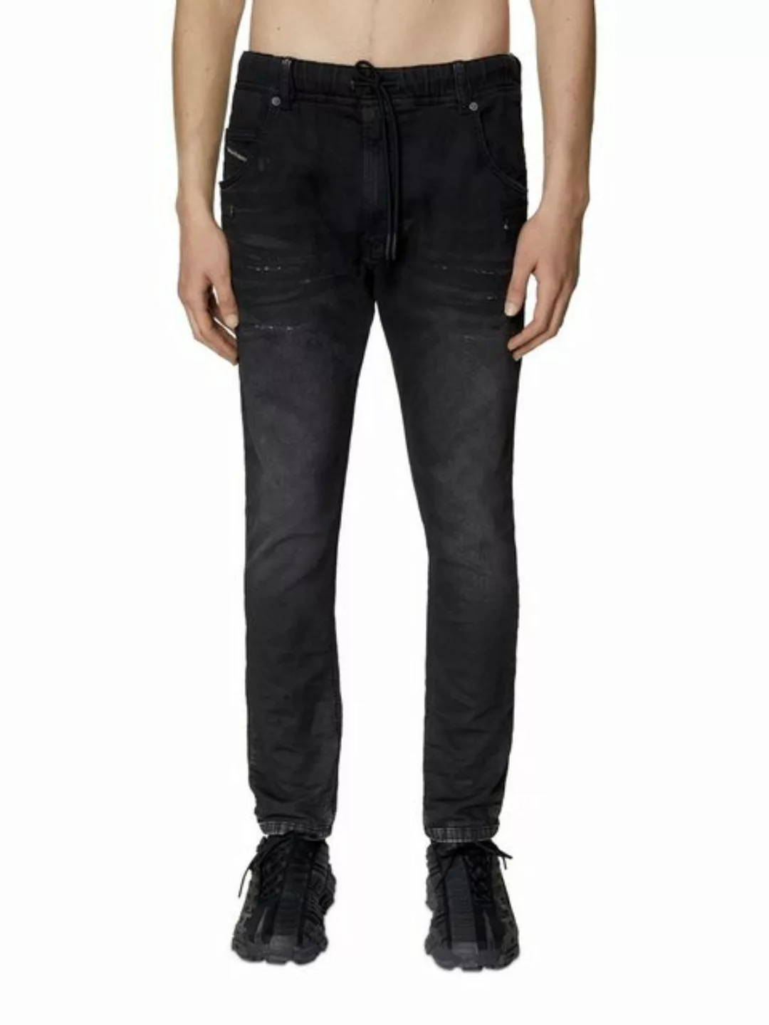 Diesel Tapered-fit-Jeans JoggJeans 'Krooley 09E12' - Länge:32 günstig online kaufen