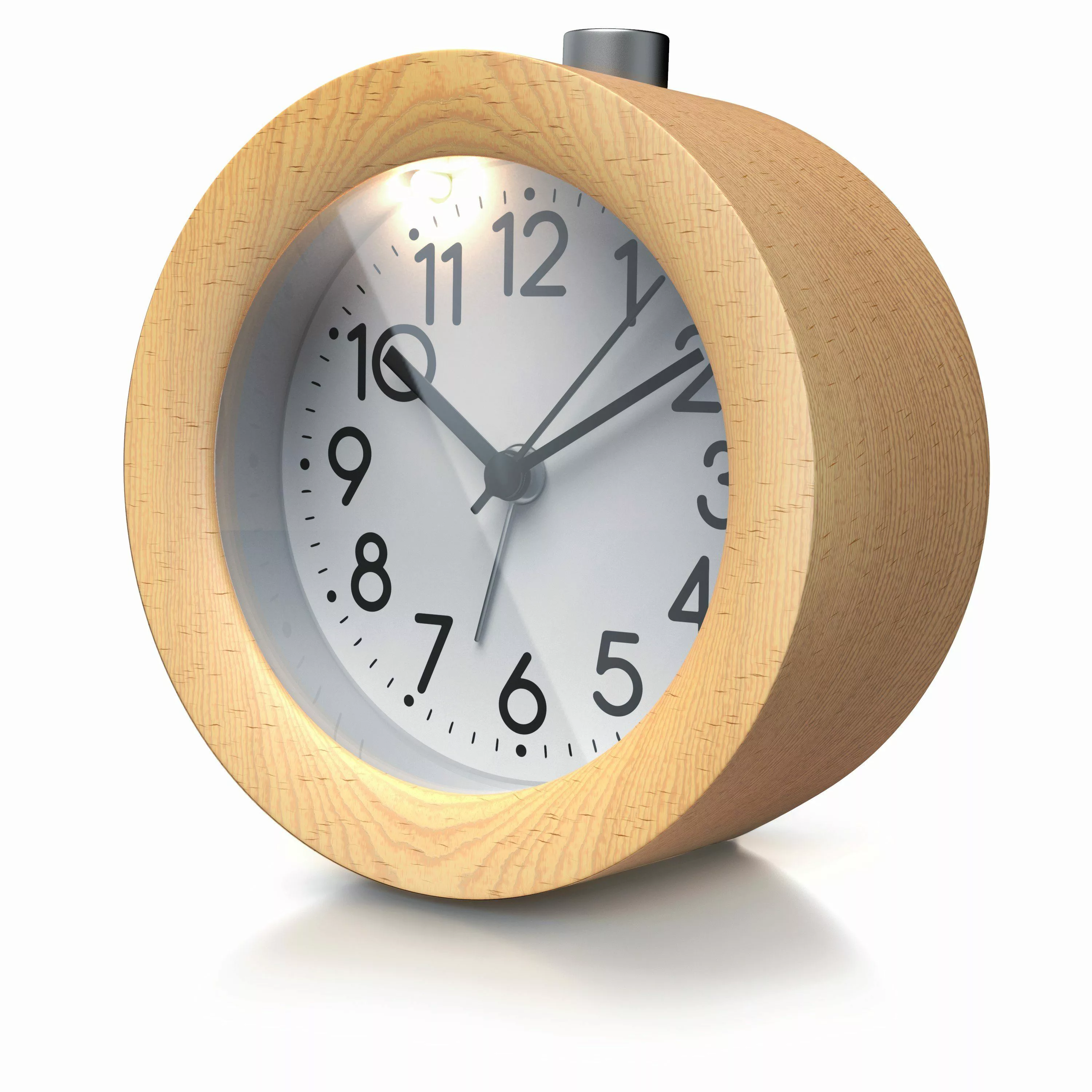 BEARWARE Wecker Analoge Weckuhr mit rundem günstig online kaufen
