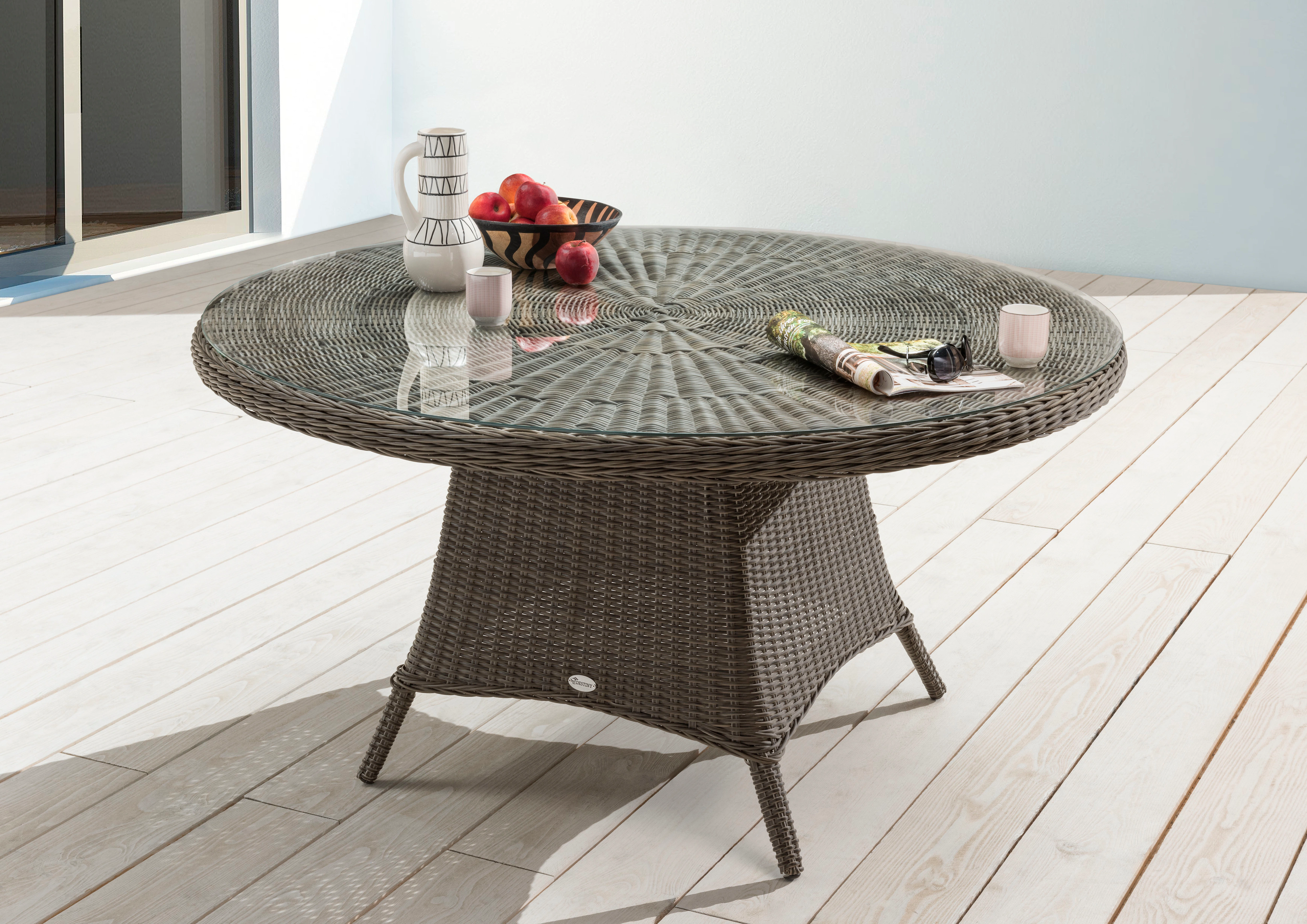 Destiny Gartentisch ""LUNA Tisch"", Ø 100x75 cm günstig online kaufen